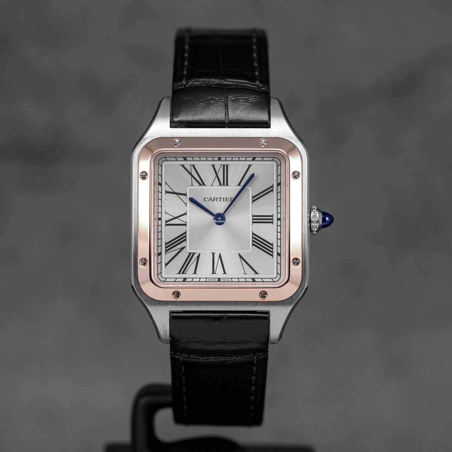 SANTOS DUMONT L TWOTONE ROSEGOLD SILVER DIAL (2025)