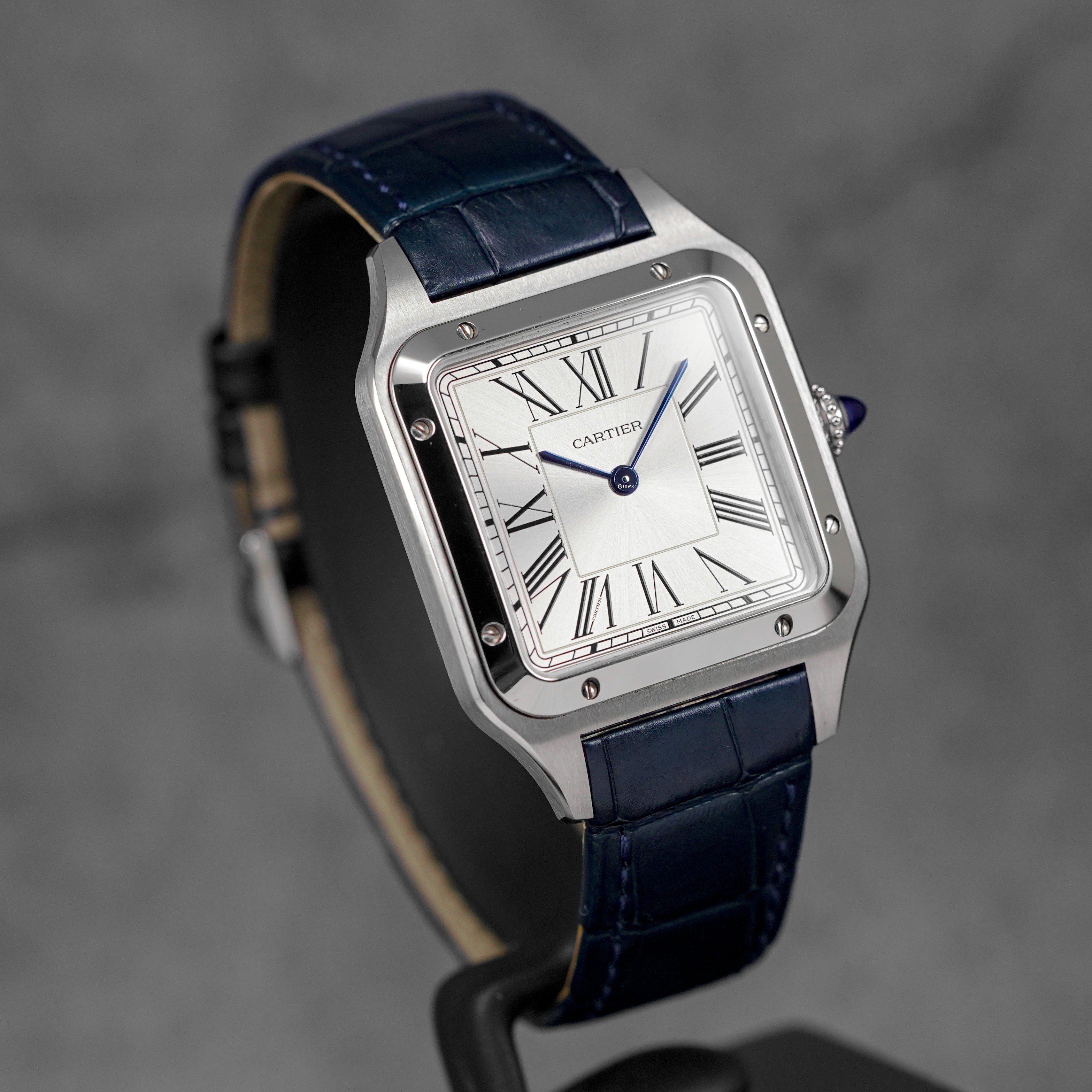 SANTOS DUMONT L SILVER DIAL (2021)