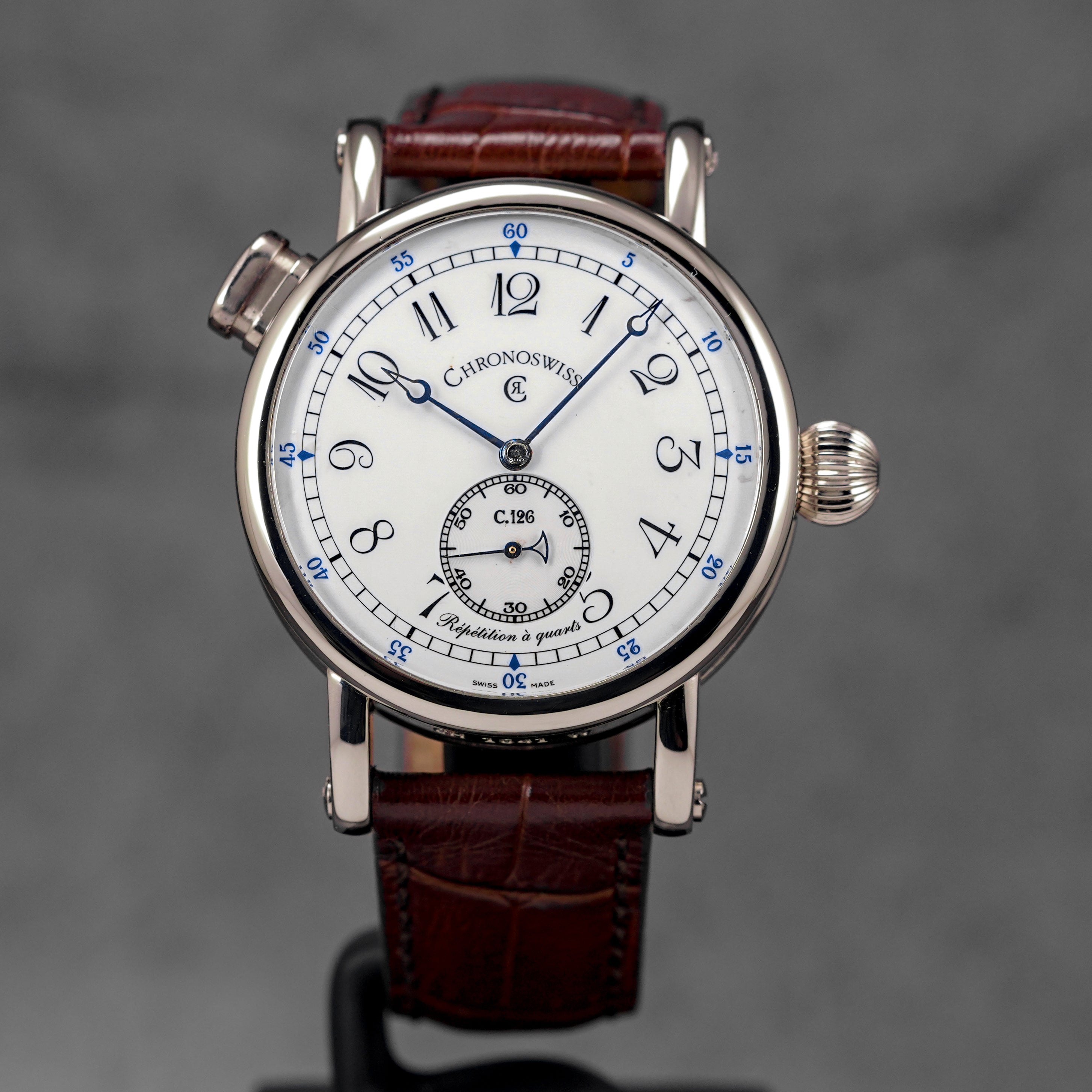 QUARTER REPEATER WHITEGOLD WHITE DIAL (WATCH ONLY)