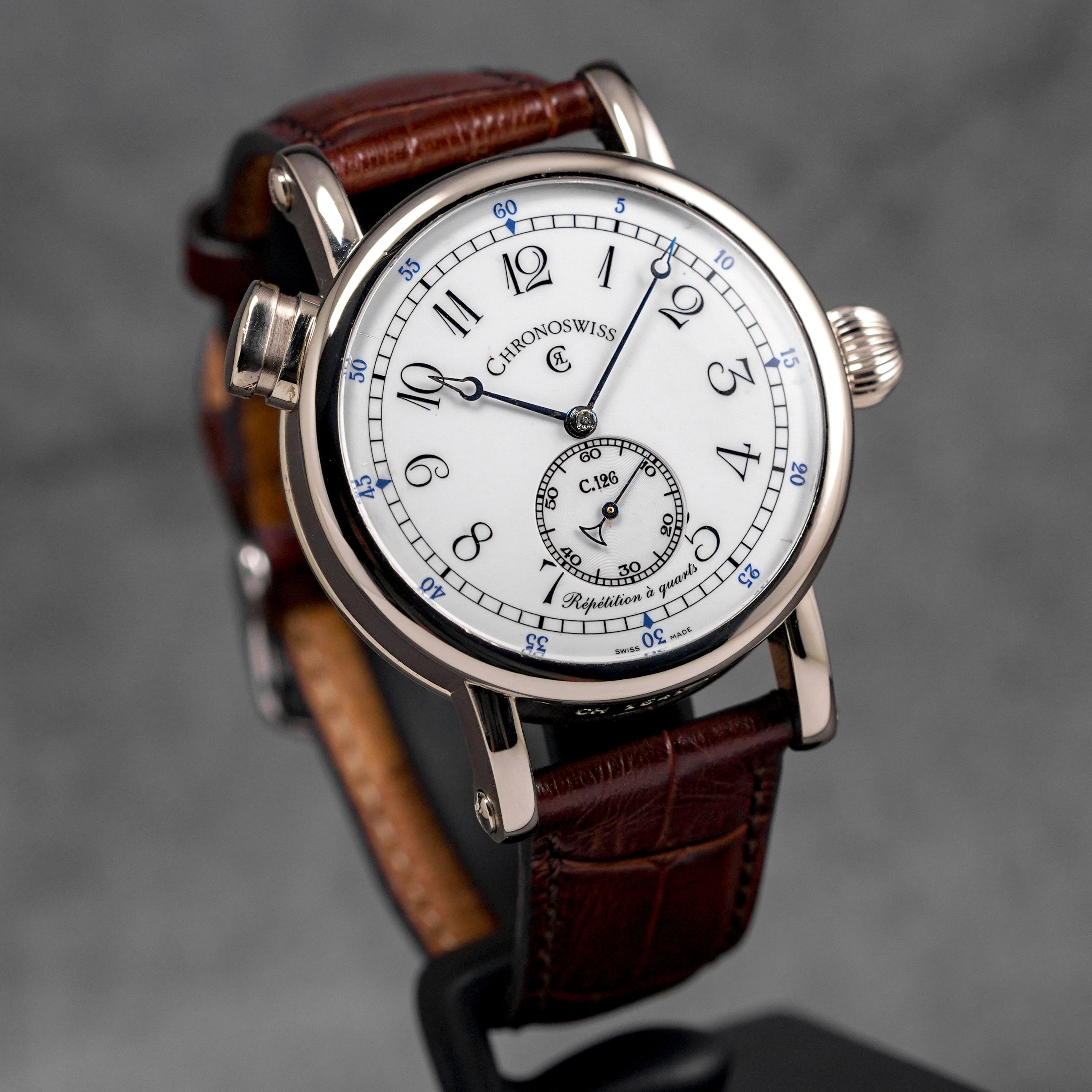 QUARTER REPEATER WHITEGOLD WHITE DIAL (WATCH ONLY)
