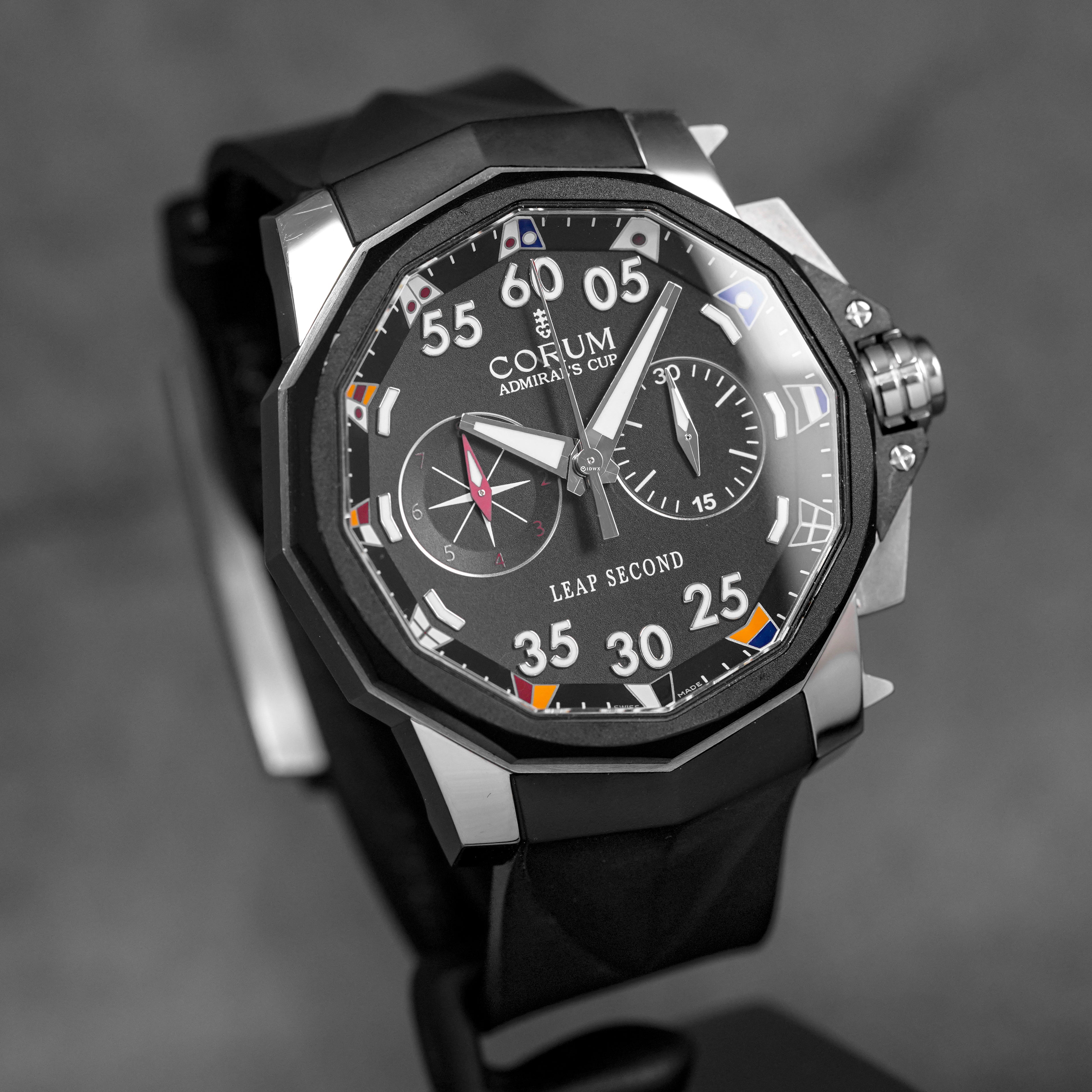 ADMIRAL'S CUP LEAP SECOND 48 TITANIUM BLACK DIAL (2008)