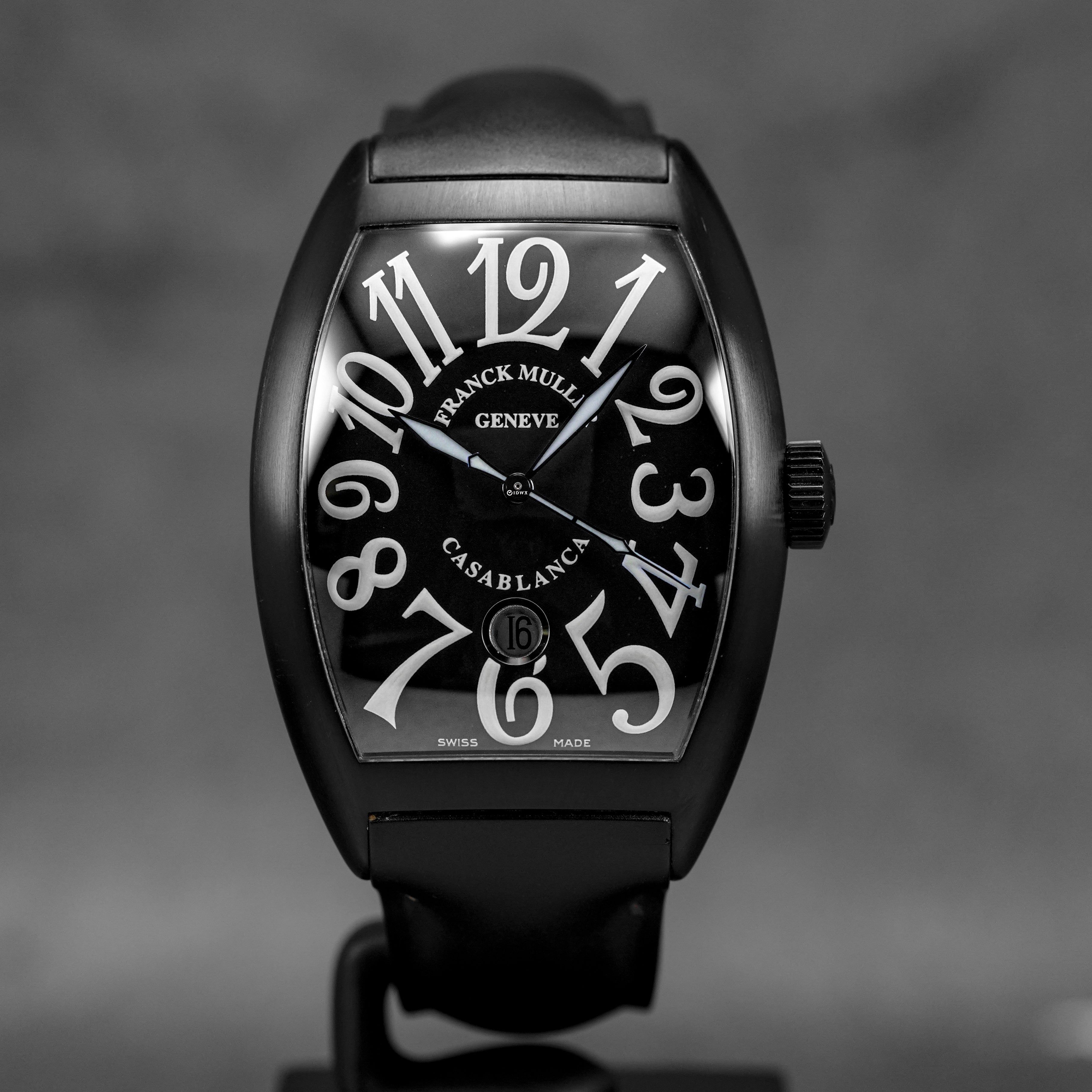 CASABLANCA STEEL BLACK PVD (UNDATED)