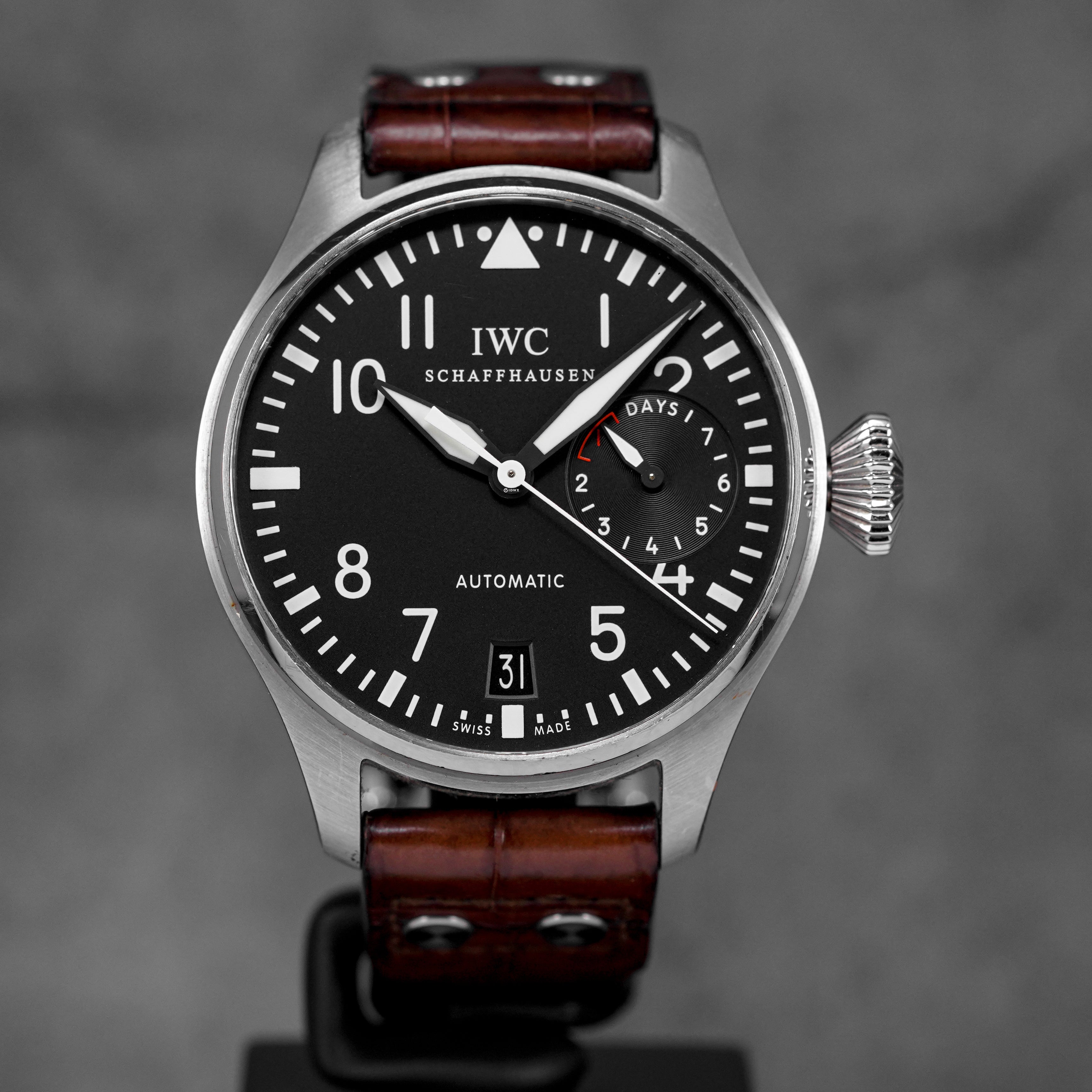 BIG PILOT 7 DAYS 46MM BLACK DIAL (2010)