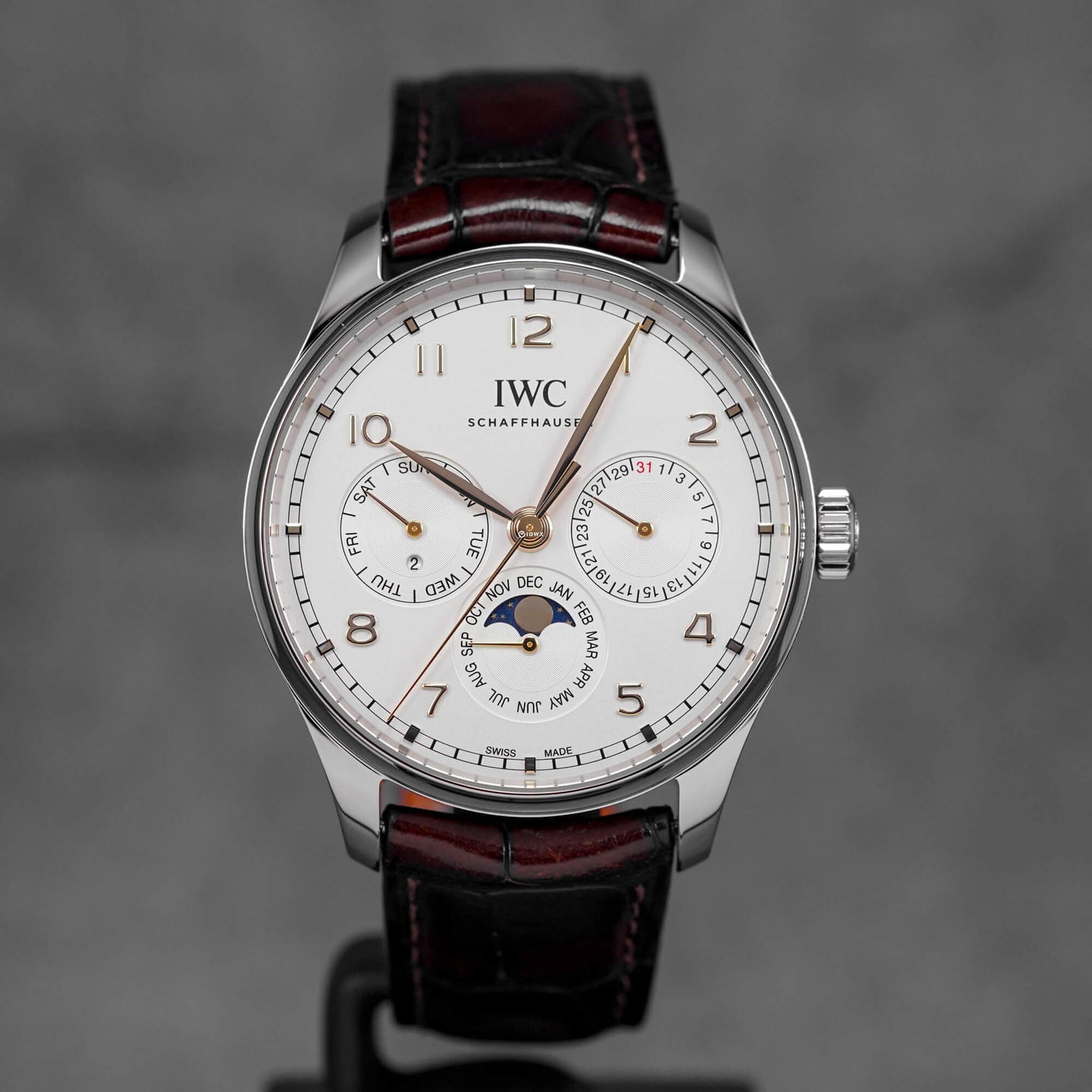 PORTUGIESER 42MM PERPETUAL CALENDAR SILVER DIAL (2021)