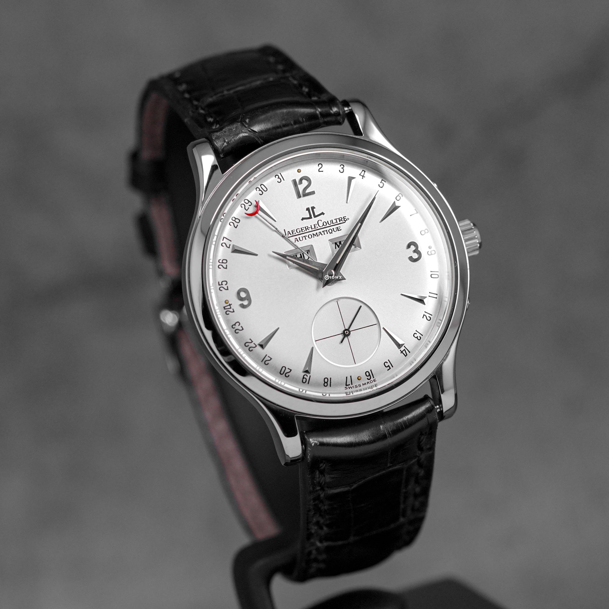MASTER CALENDAR SILVER DIAL LEATHER STRAP (WATCH ONLY)