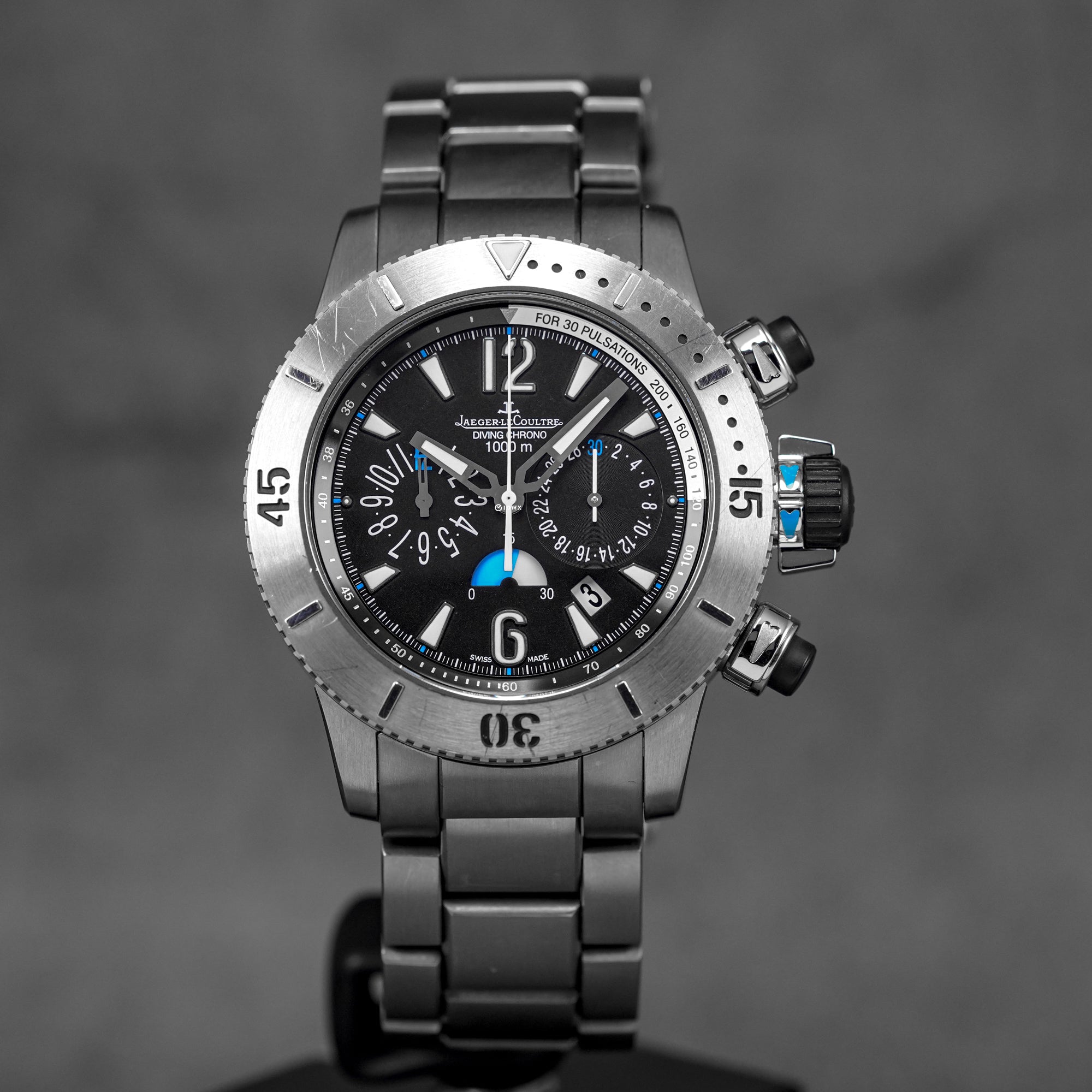MASTER COMPRESSOR DIVING CHRONOGRAPH TITANIUM BLACK DIAL (2009)