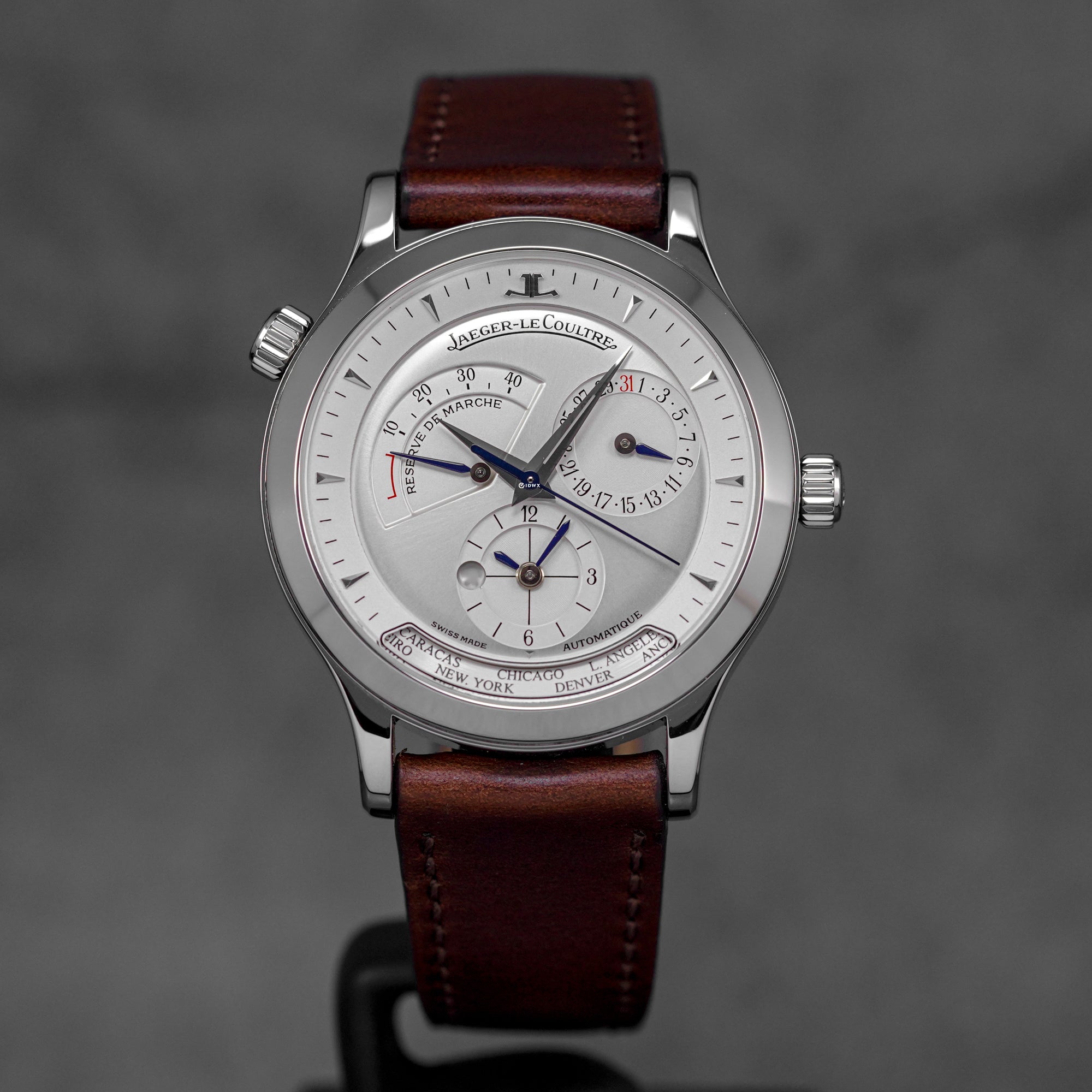 MASTER CONTROL GEOGRAPHIC SILVER DIAL (WATCH ONLY)