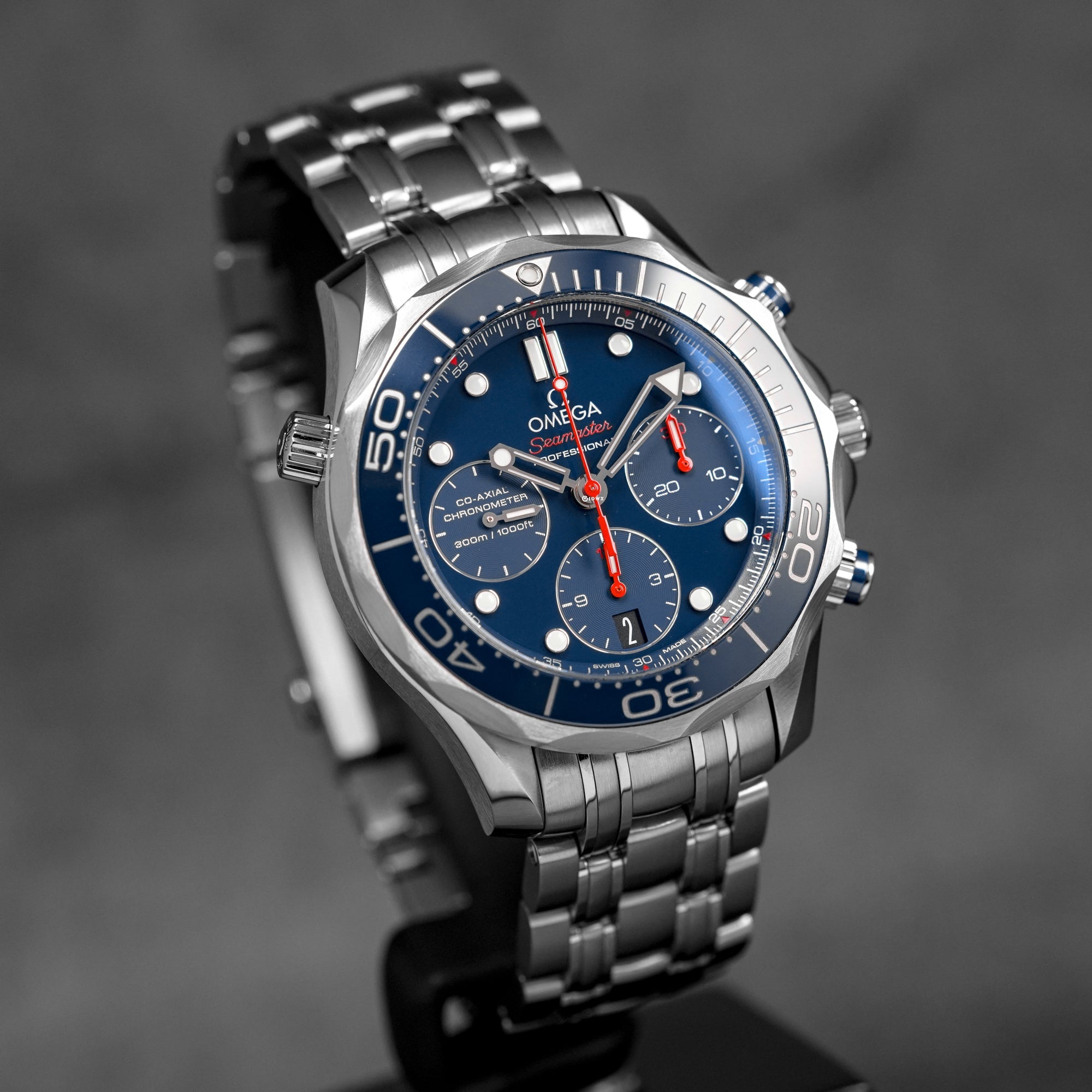SEAMASTER DIVER 300M CHRONOGRAPH BLUE (2020)