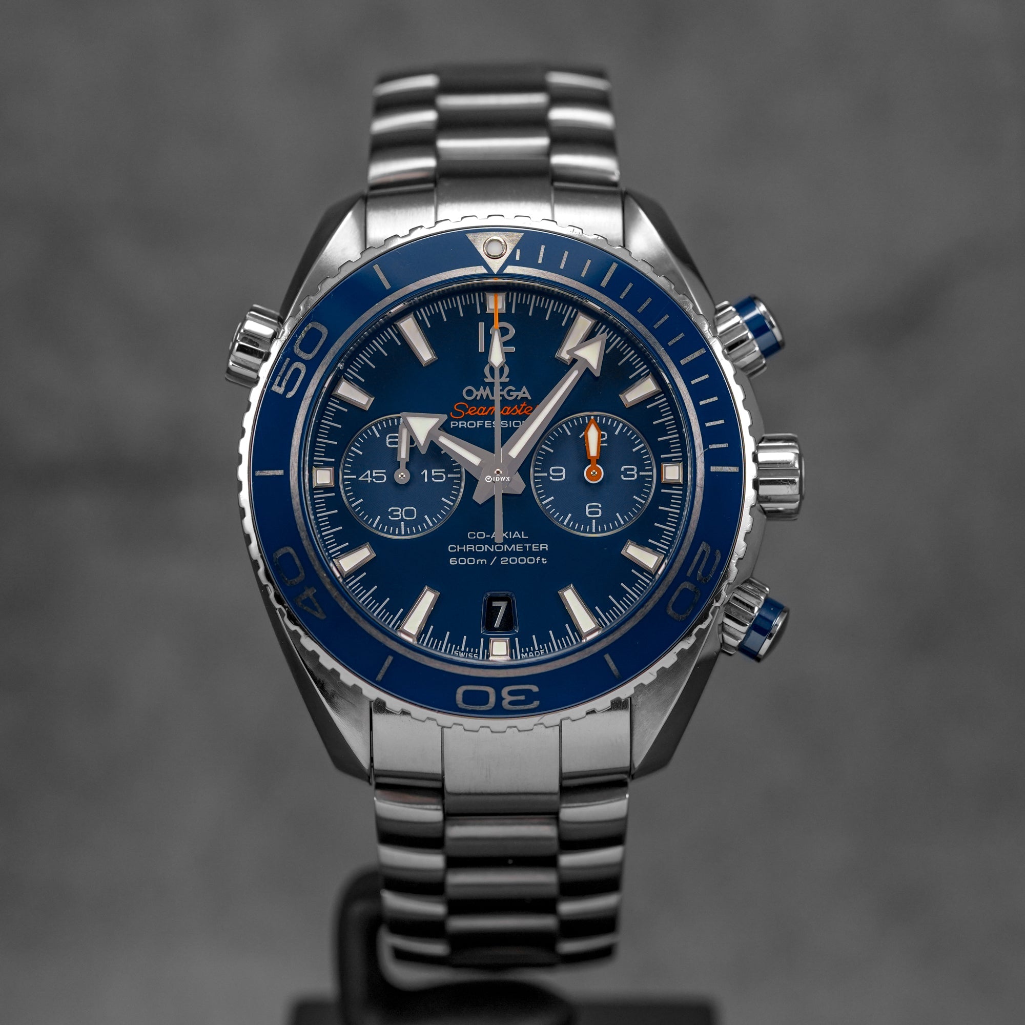 SEAMASTER PLANET OCEAN 600M TITANIUM BLUE DIAL (2016)