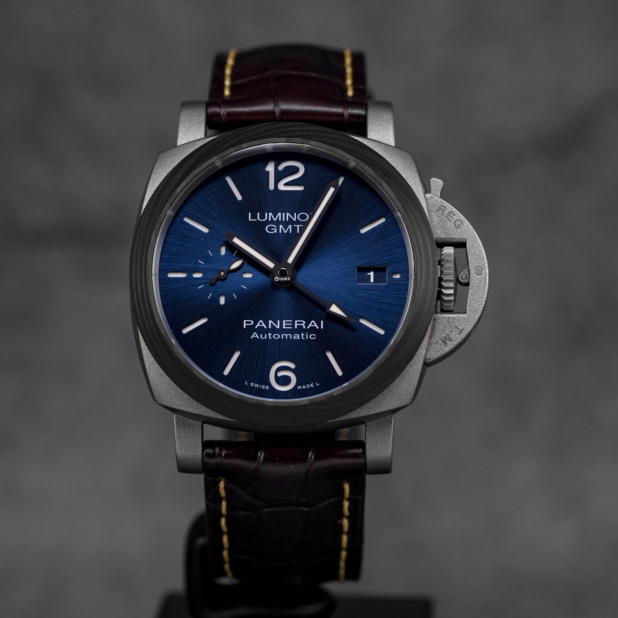 LUMINOR GMT 42MM TITANIUM CARBOTECH BLUE DIAL PAM 1279 (2022)