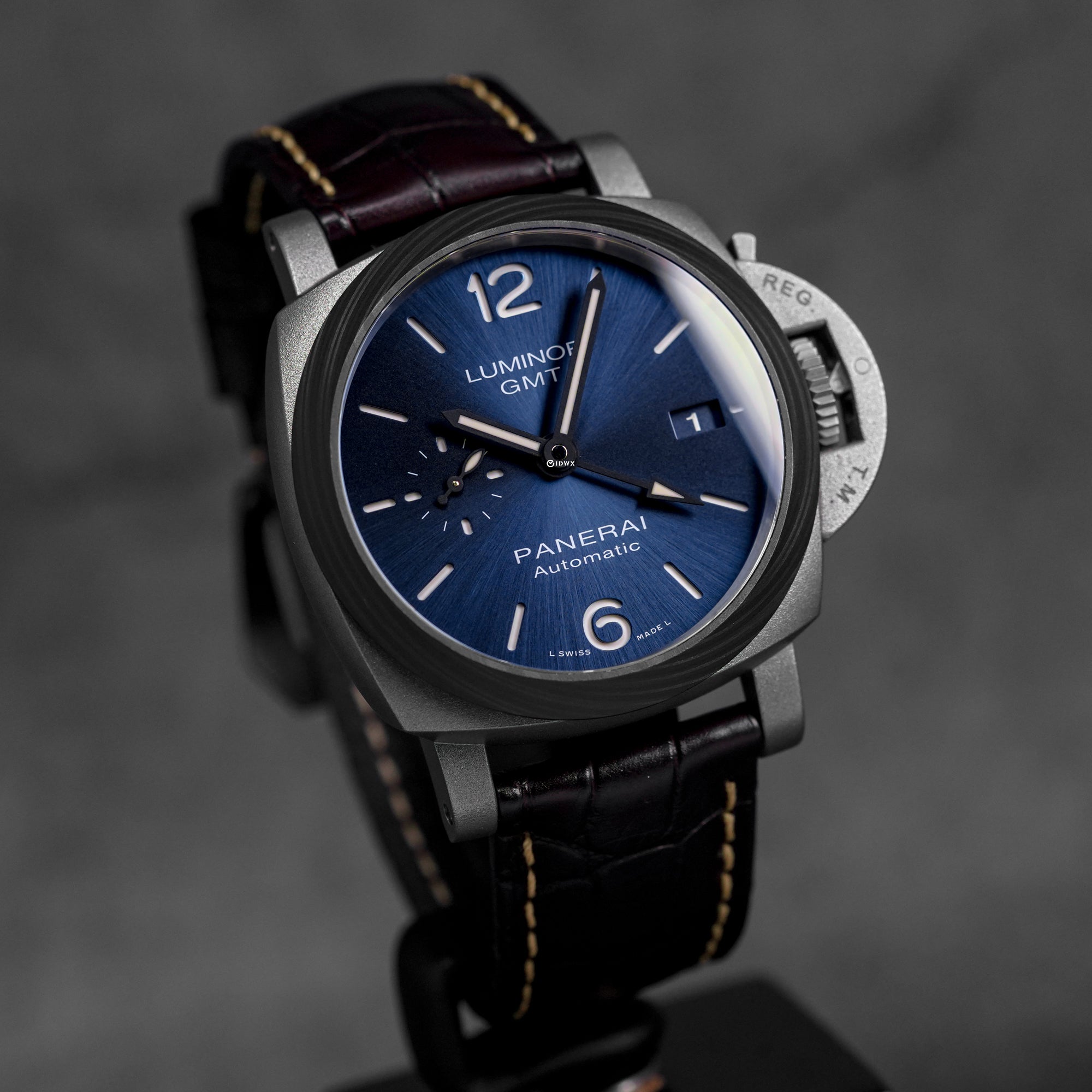 LUMINOR GMT 42MM TITANIUM CARBOTECH BLUE DIAL PAM 1279 (2022)