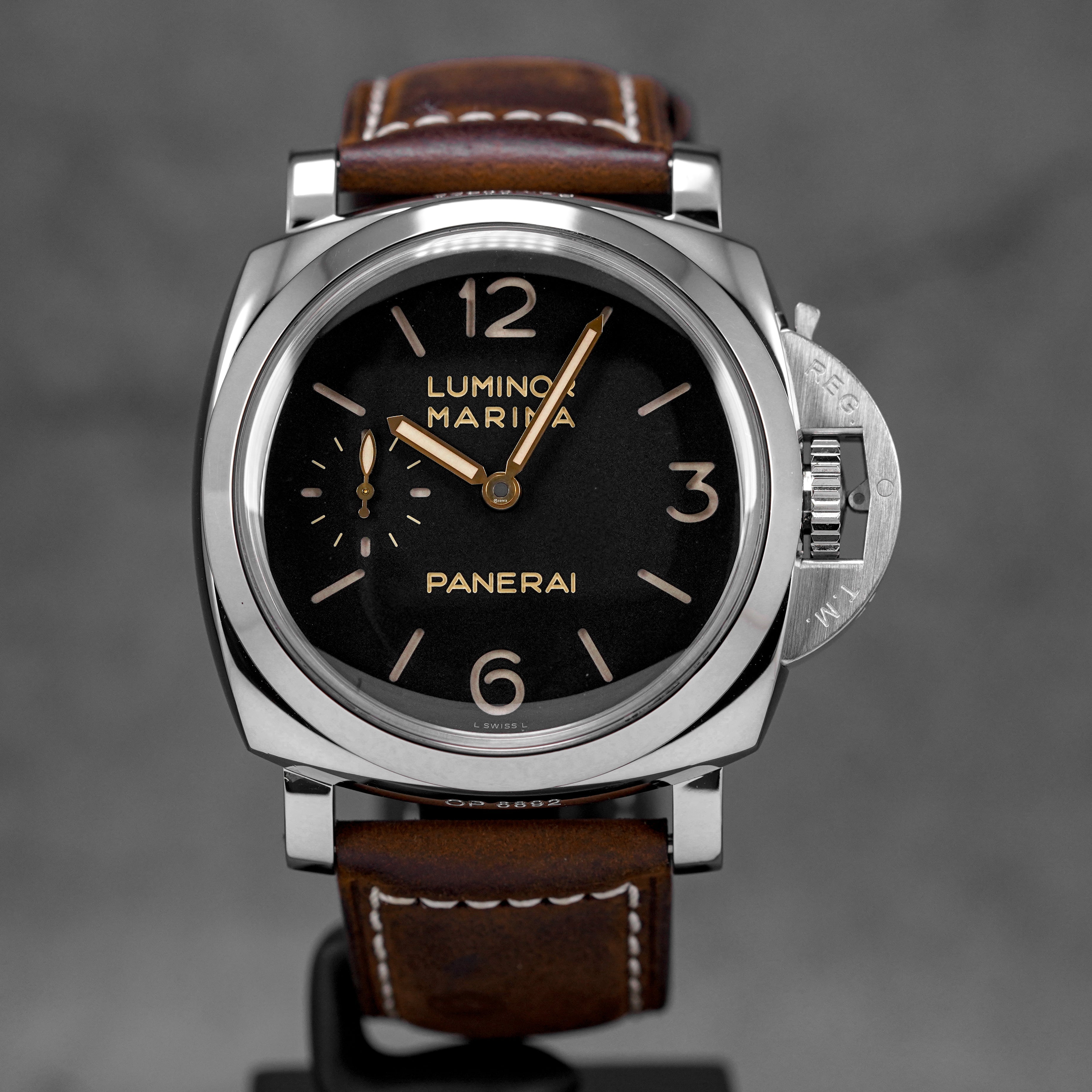 LUMINOR MARINA 1950 3 DAYS 47MM BLACK DIAL PAM 422 (2015)