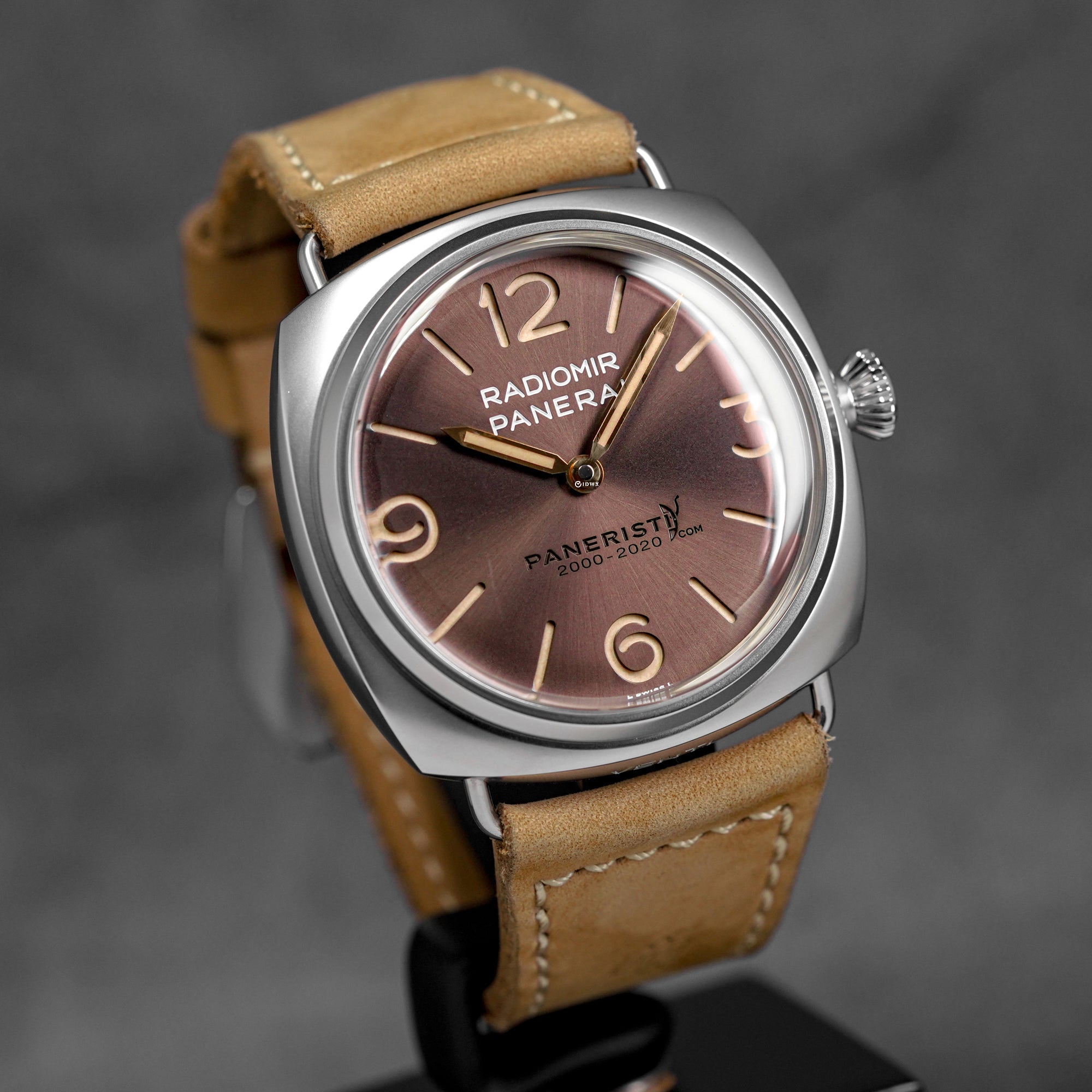 RADIOMIR VENTI 45MM '20TH ANNIVERSARY PANERISTI' STEEL PATINA PAM 2020 LIMITED EDITION (2021)