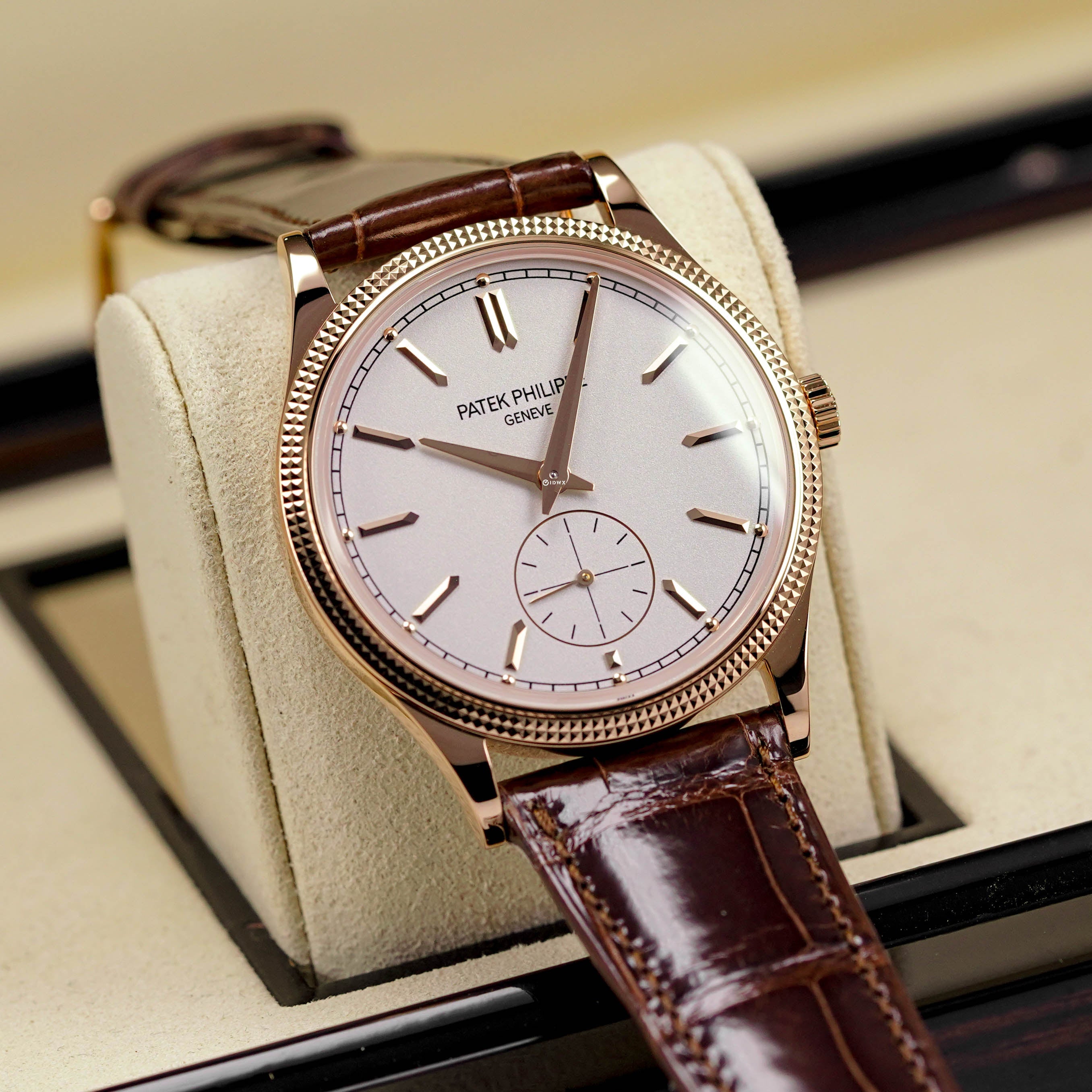 CALATRAVA 6119R ROSEGOLD SILVER DIAL (2026)