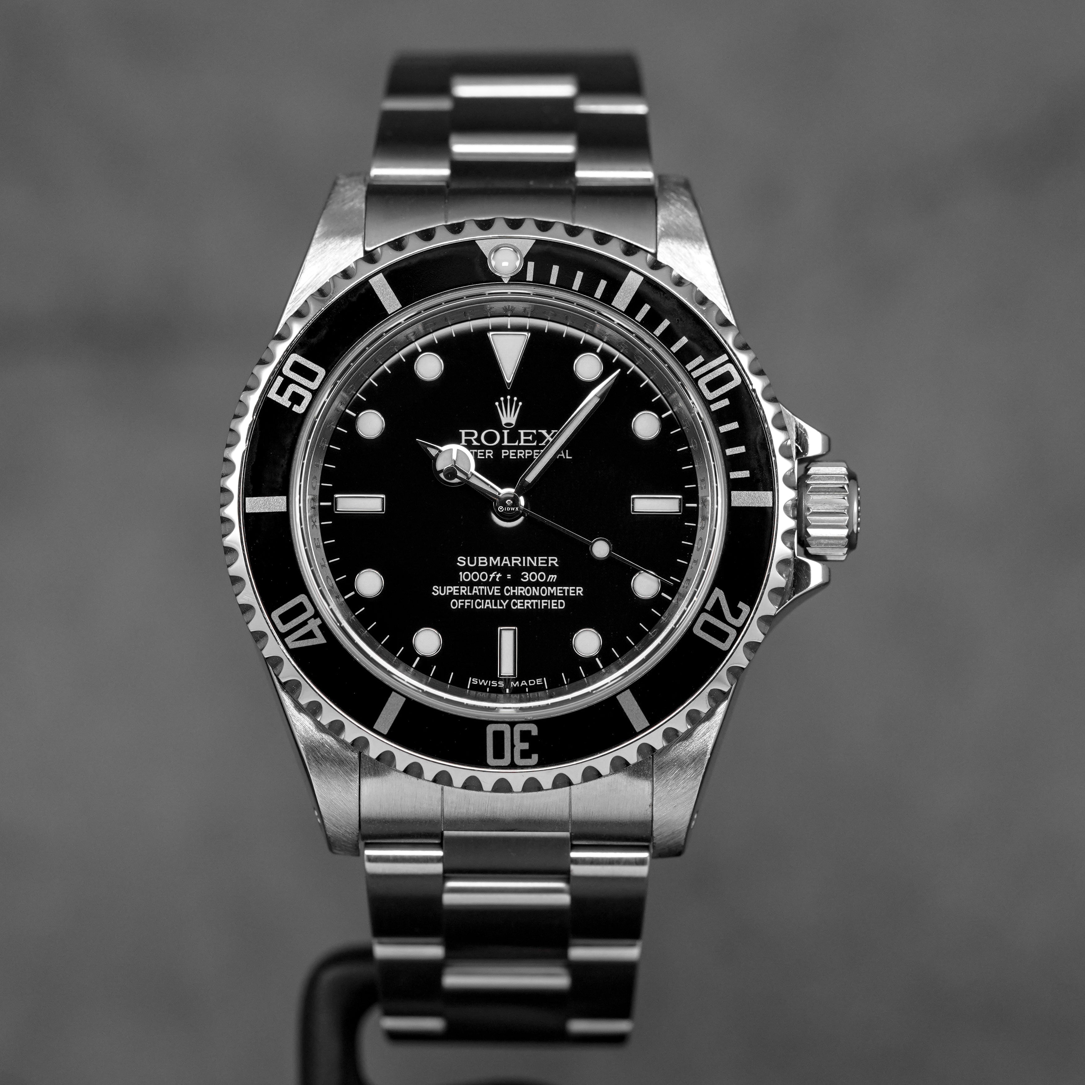 SUBMARINER NO DATE 40MM 14060M 4 LINERS 'V SERIES' (WATCH & BOX)