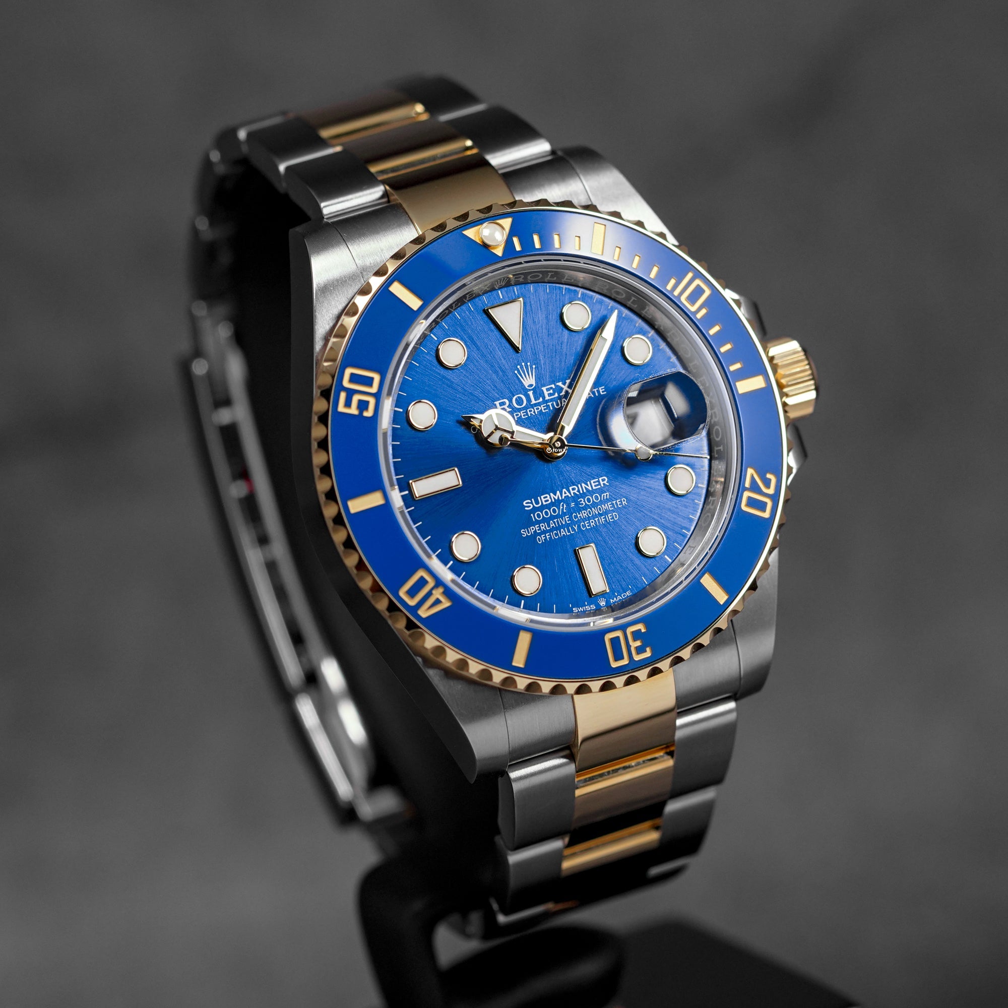 SUBMARINER DATE 41MM TWOTONE YELLOWGOLD BLUE DIAL (2021)