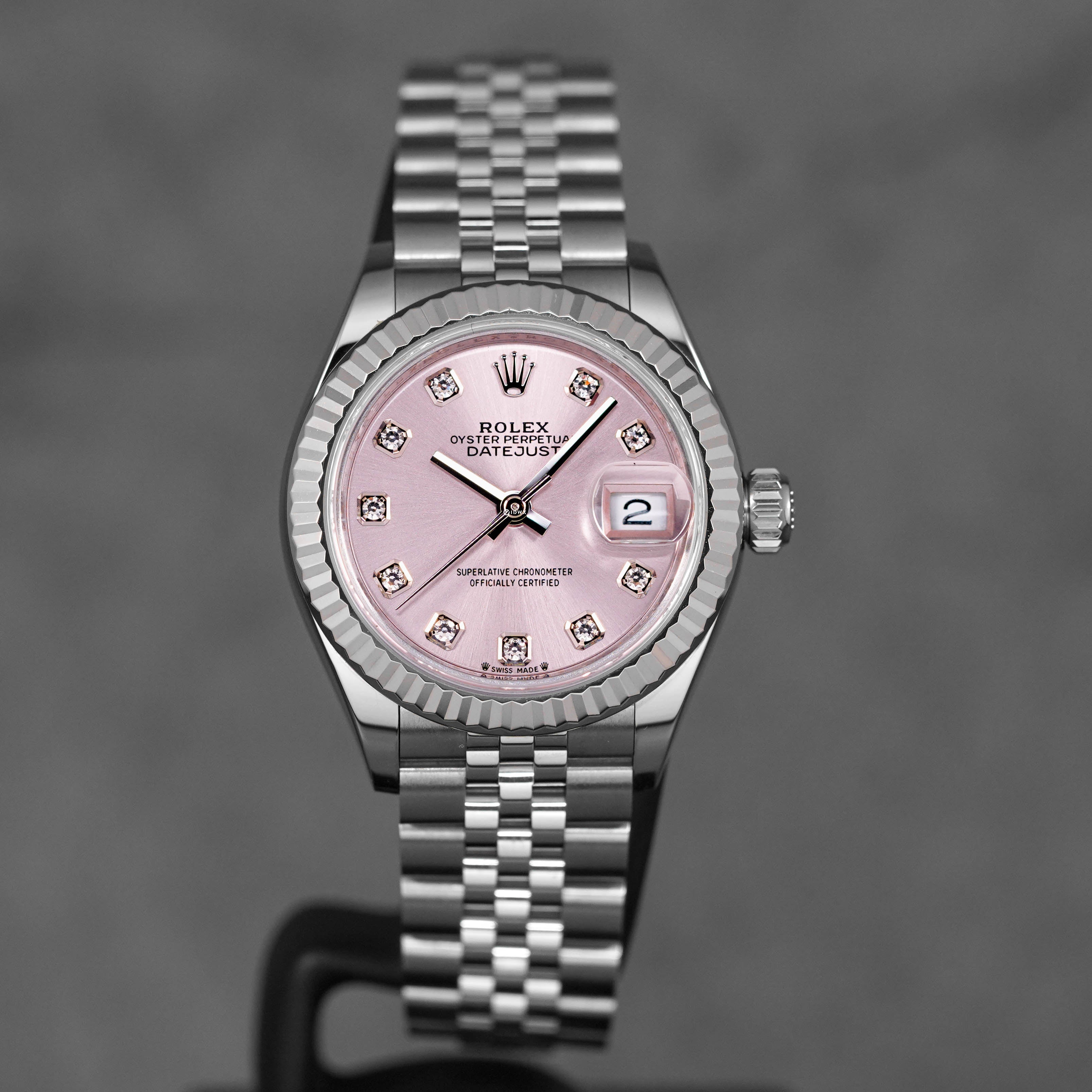 DATEJUST 28MM PINK DIAMOND DIAL (2025)