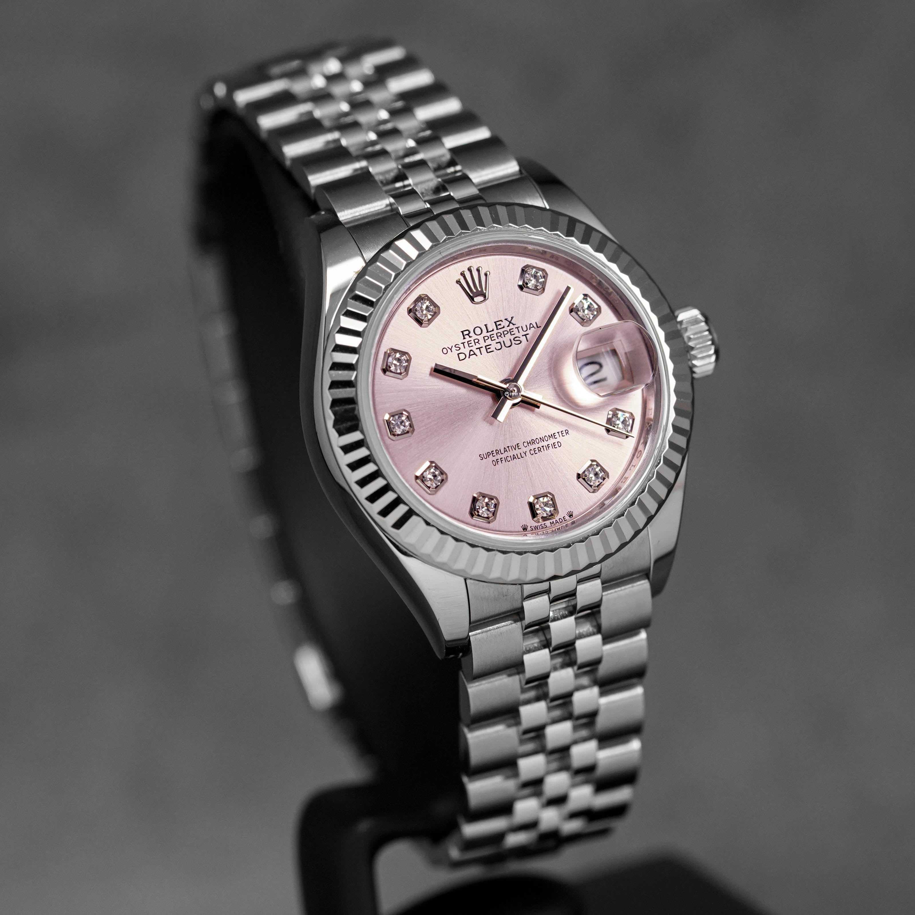 DATEJUST 28MM PINK DIAMOND DIAL (2025)