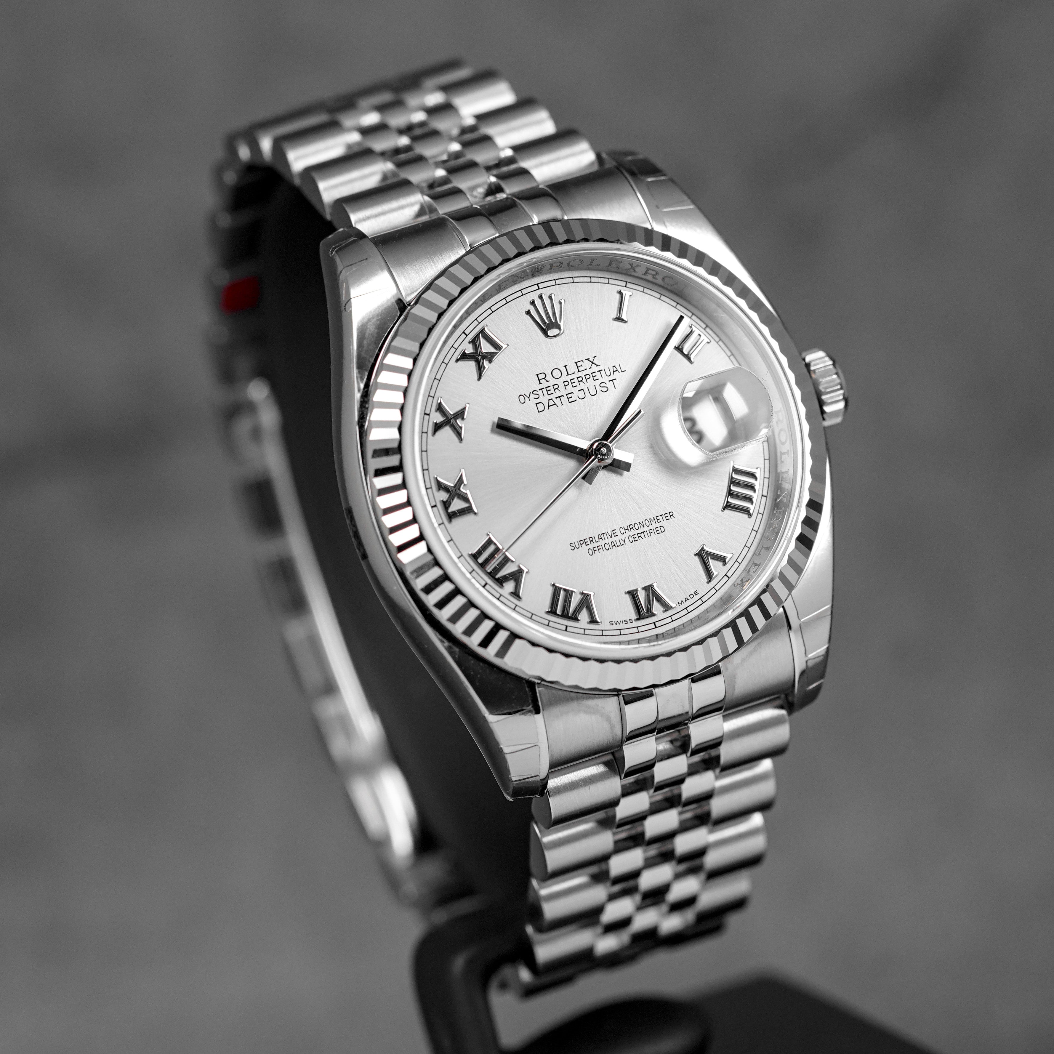 DATEJUST 36MM SILVER ROMAN DIAL (2010)