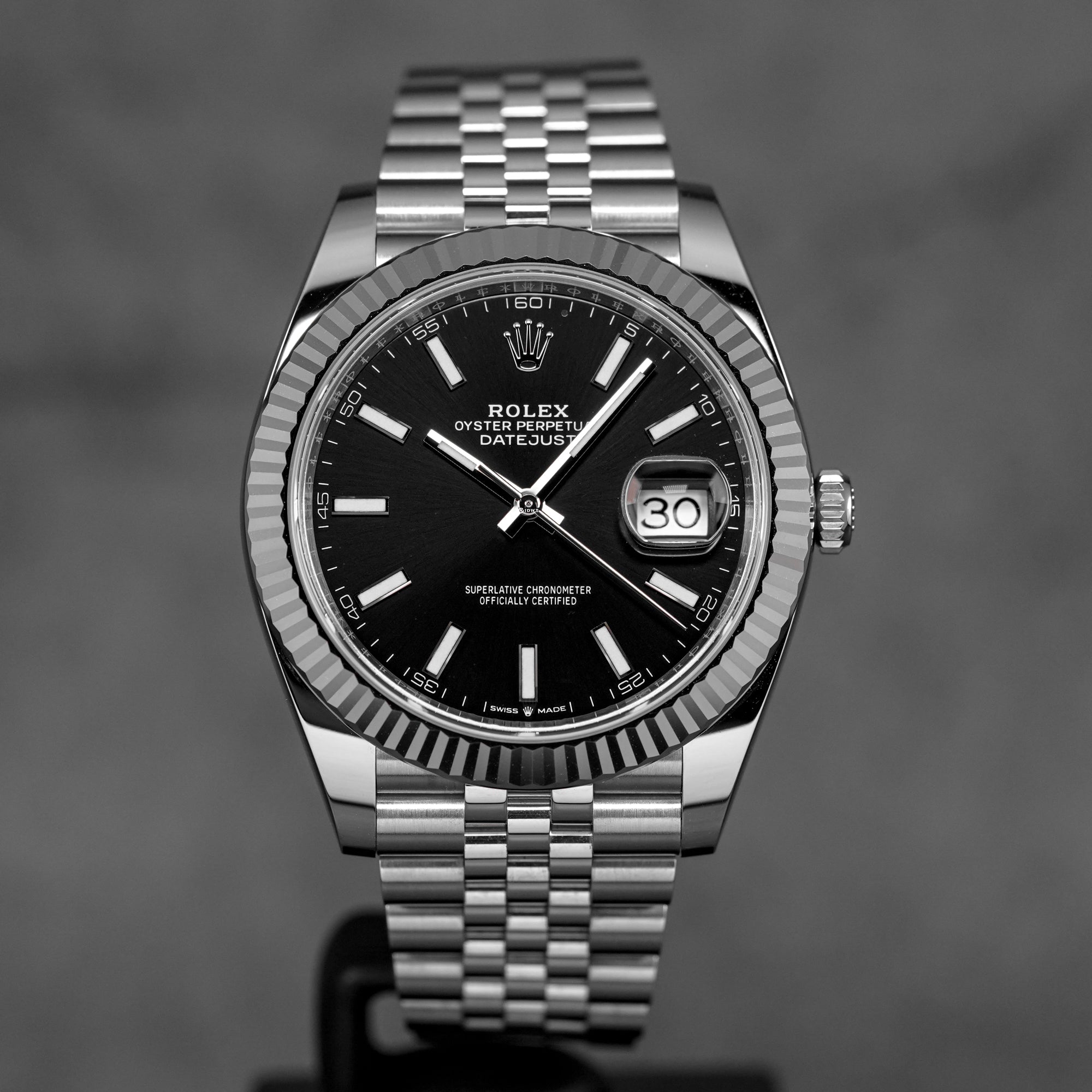 DATEJUST 41MM BLACK DIAL (2025)