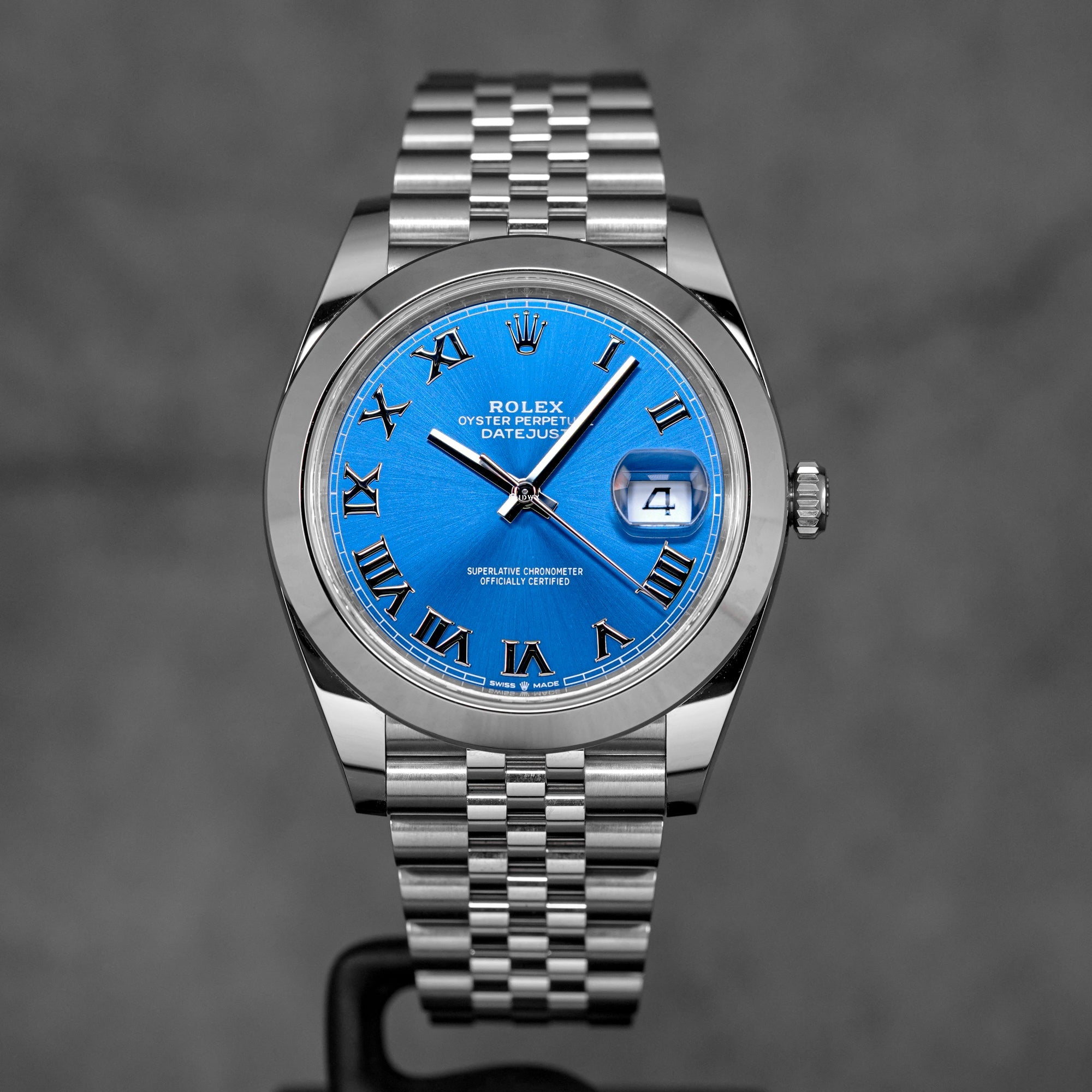 DATEJUST 41MM BLUE AZZURRO DIAL (2022)