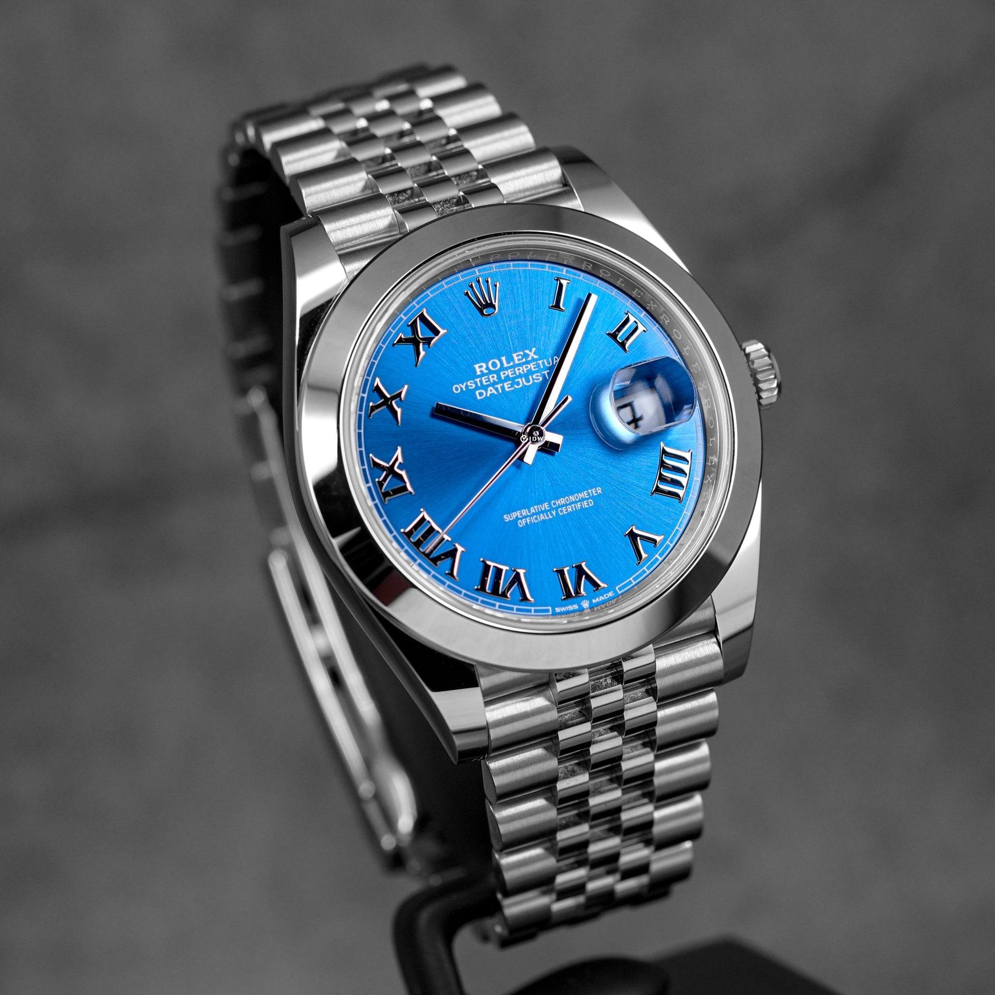 DATEJUST 41MM BLUE AZZURRO DIAL (2022)