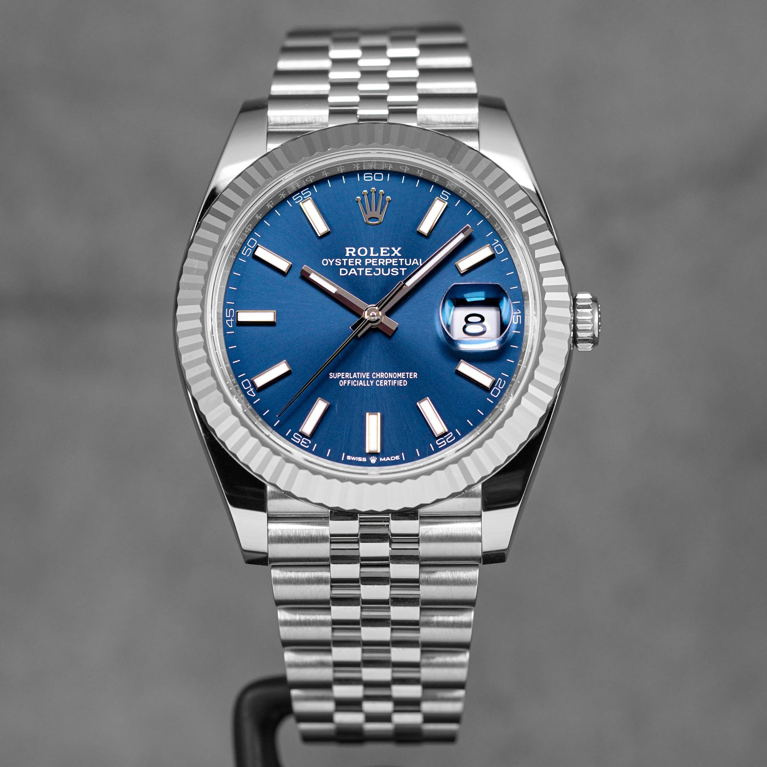 DATEJUST 41MM BLUE DIAL (2025)