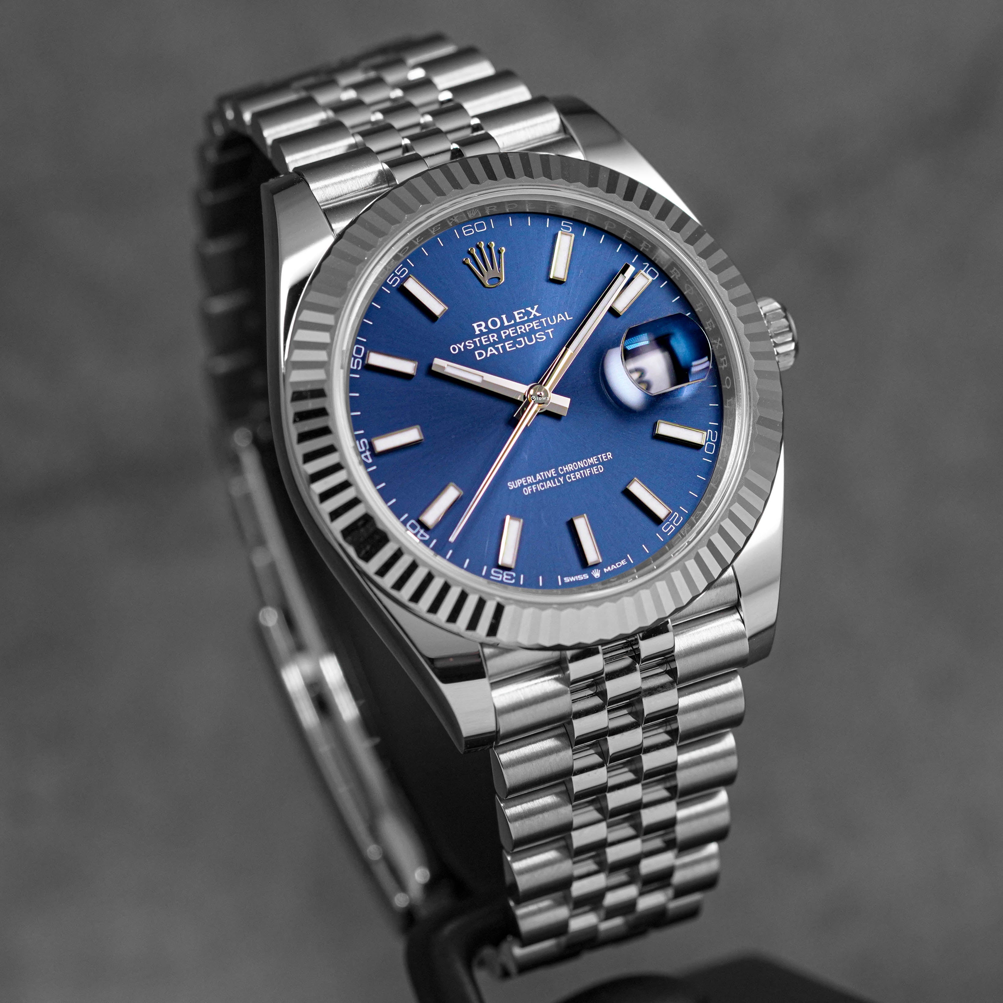 DATEJUST 41MM BLUE DIAL (2025)