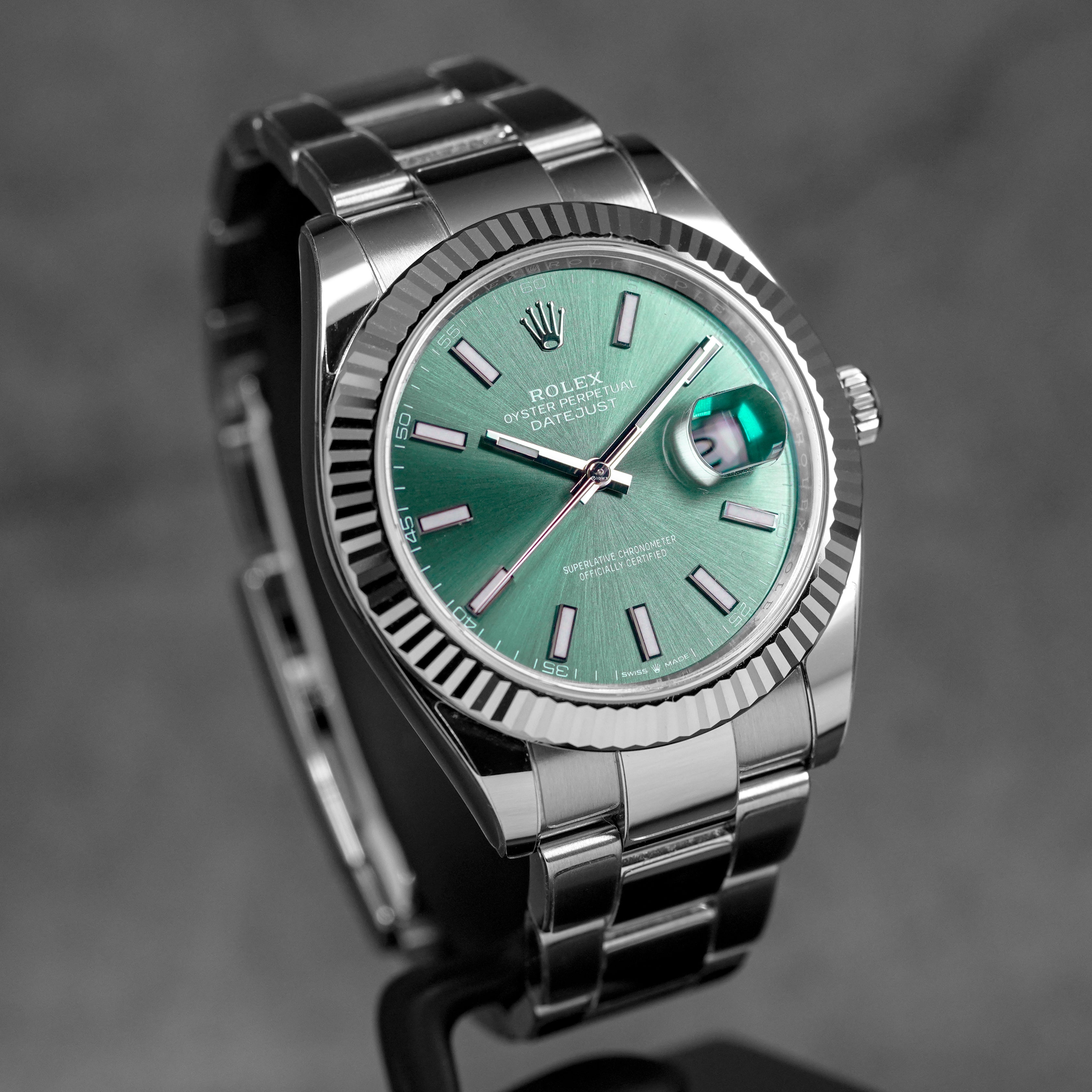 DATEJUST 41MM MINT GREEN DIAL (2023)