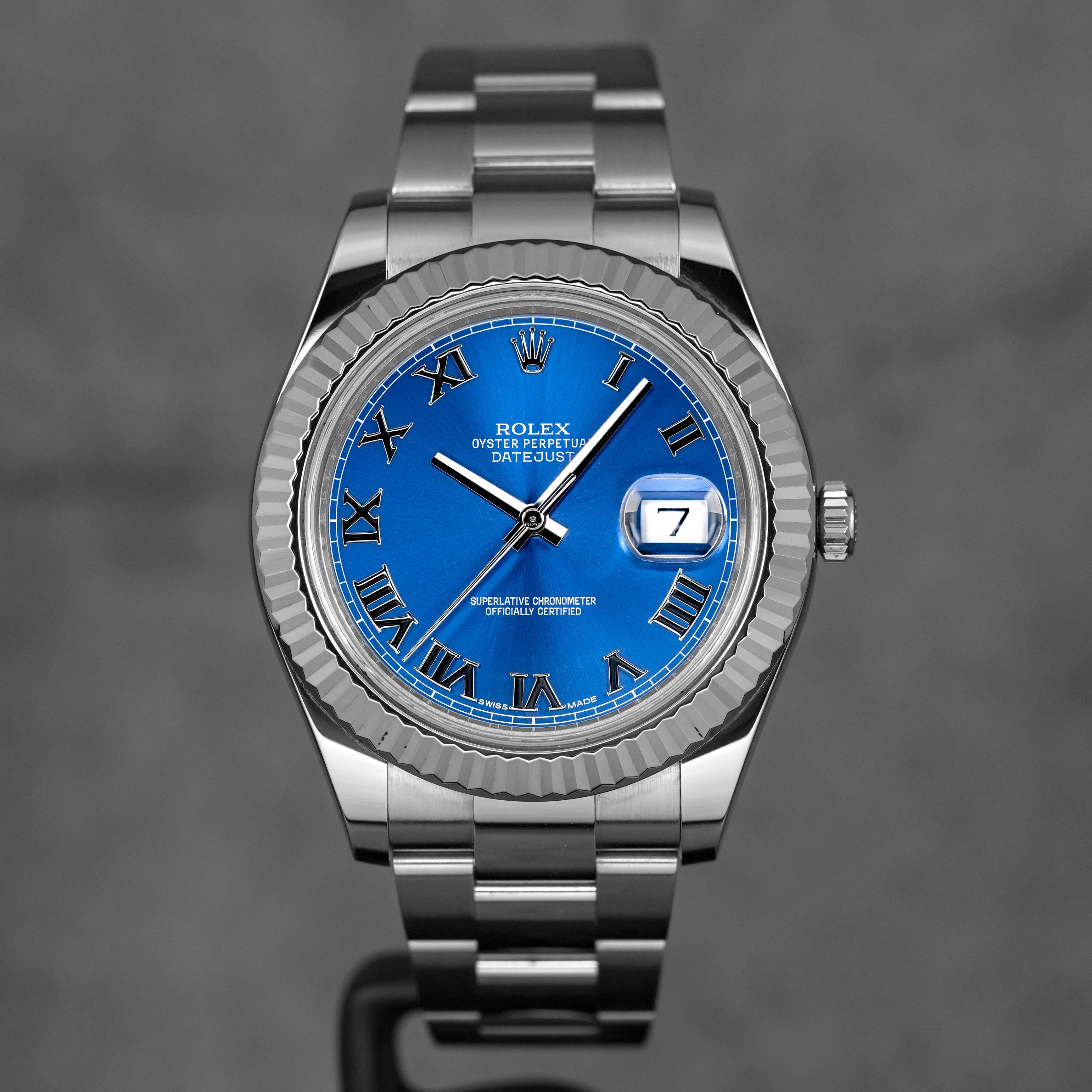 DATEJUST II BLUE AZZURRO DIAL (2016)