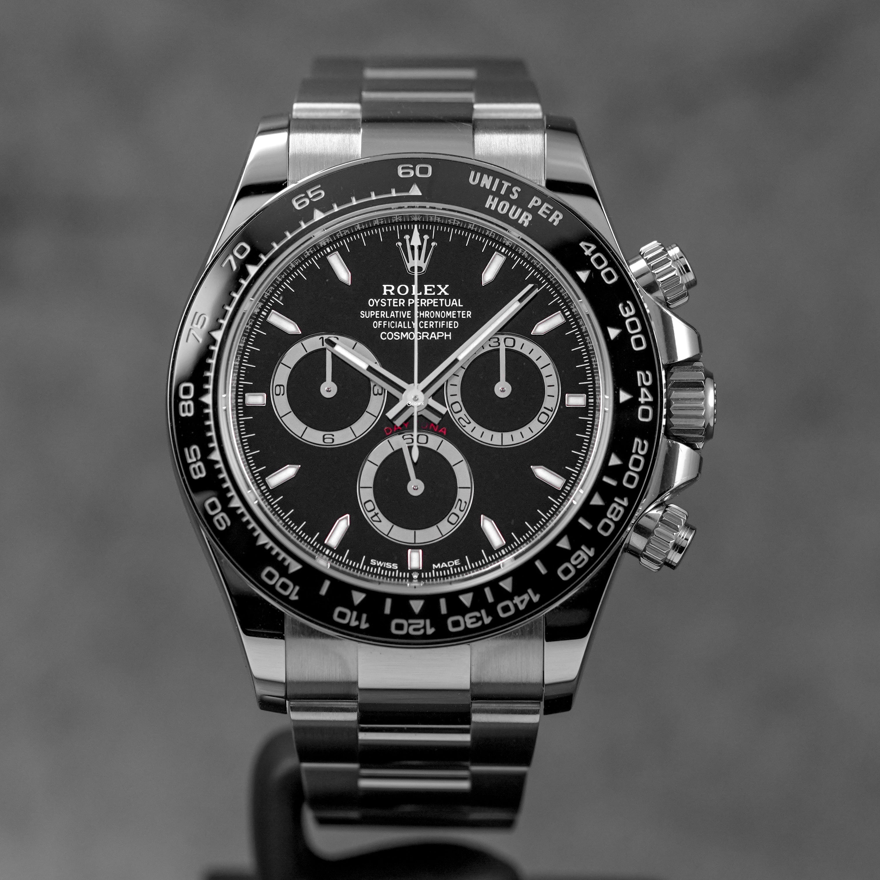 DAYTONA BLACK DIAL CERAMIC RING BEZEL (2024)