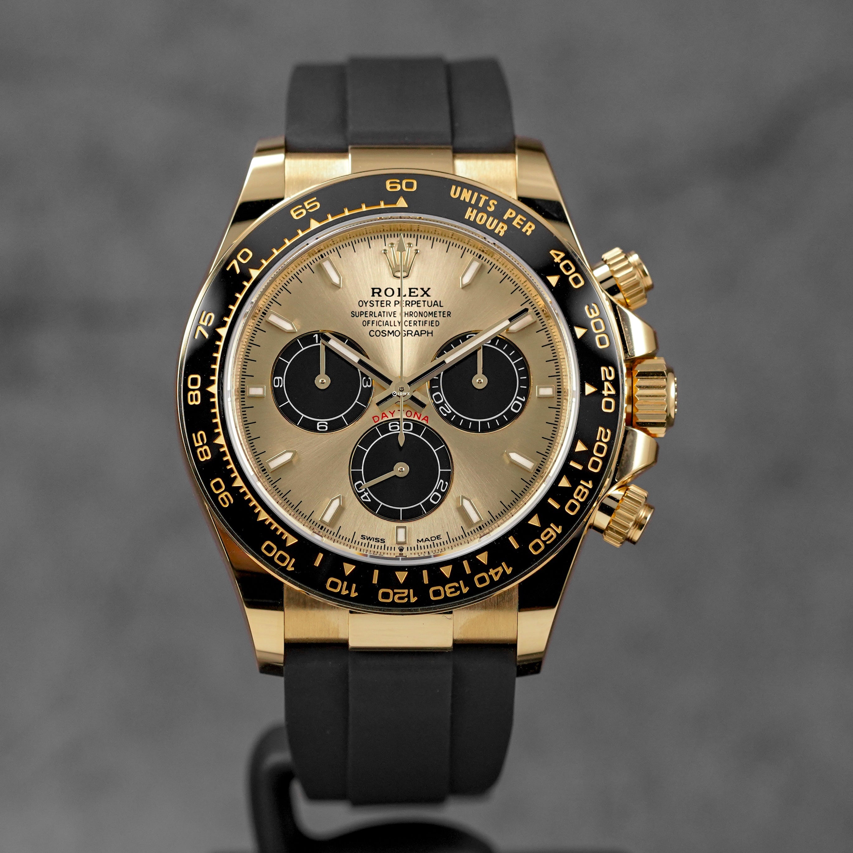 DAYTONA OYSTERFLEX YELLOWGOLD 'PIKACHU' RING BEZEL (2025)
