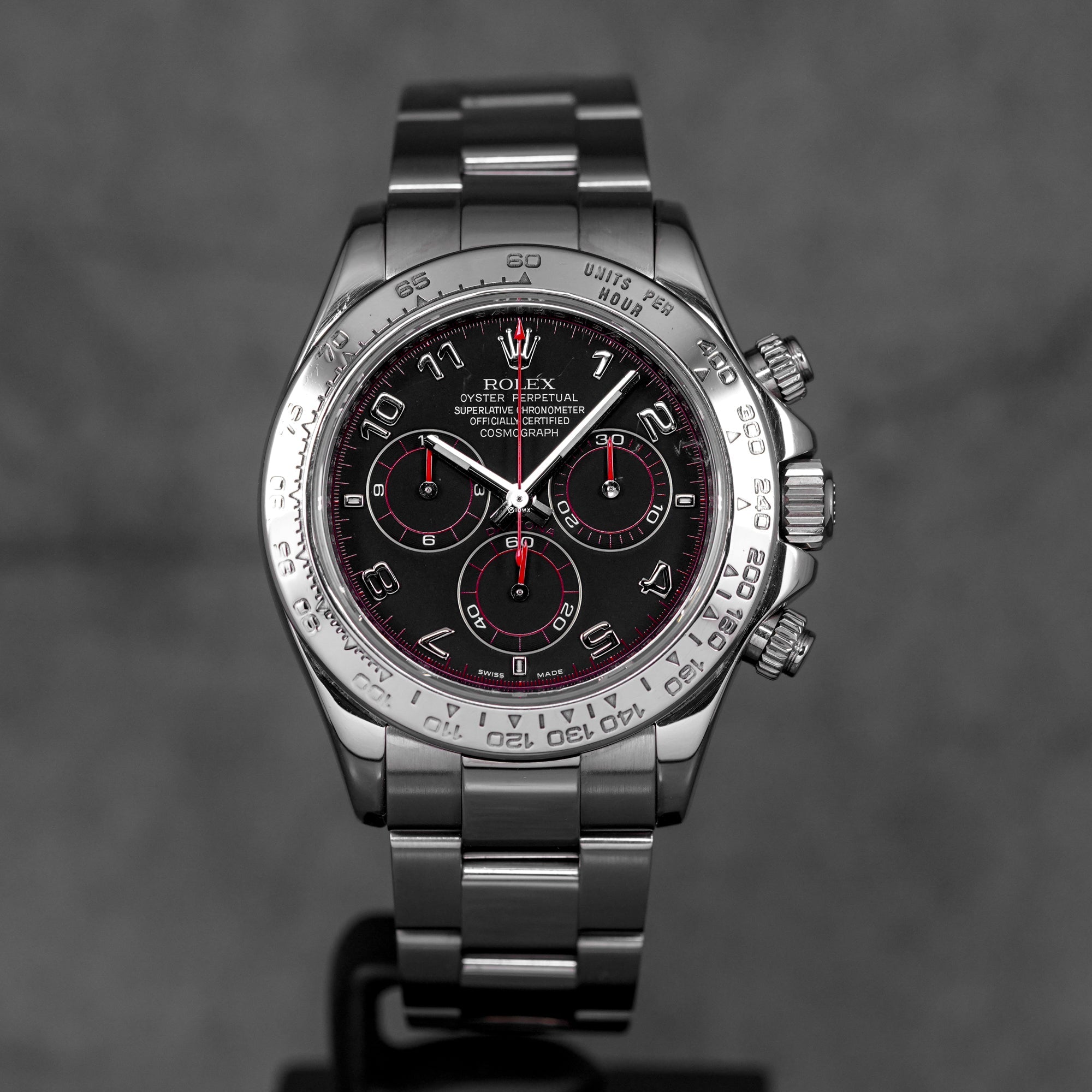 DAYTONA WHITEGOLD RACING BLACK DIAL (2011)