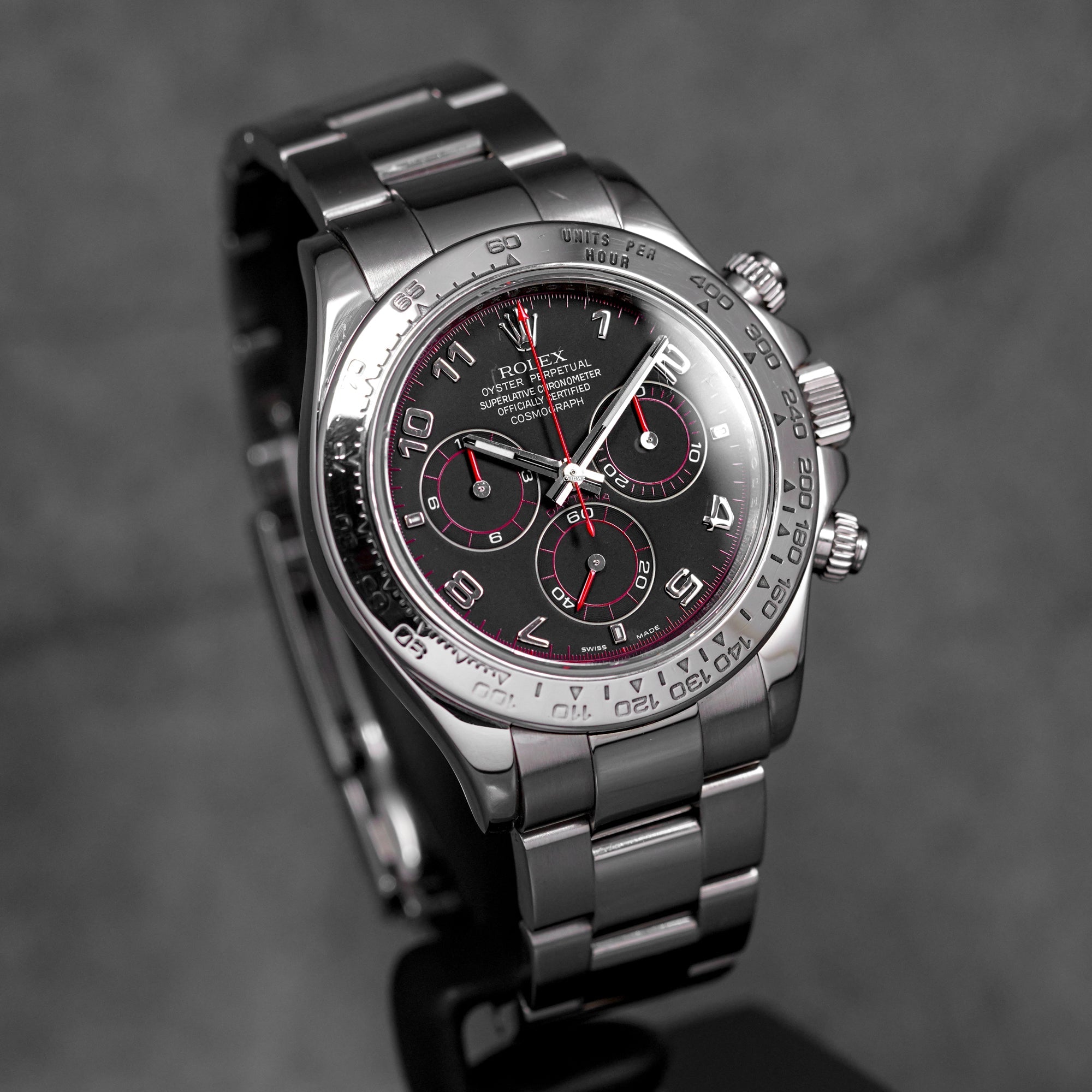 DAYTONA WHITEGOLD RACING BLACK DIAL (2011)