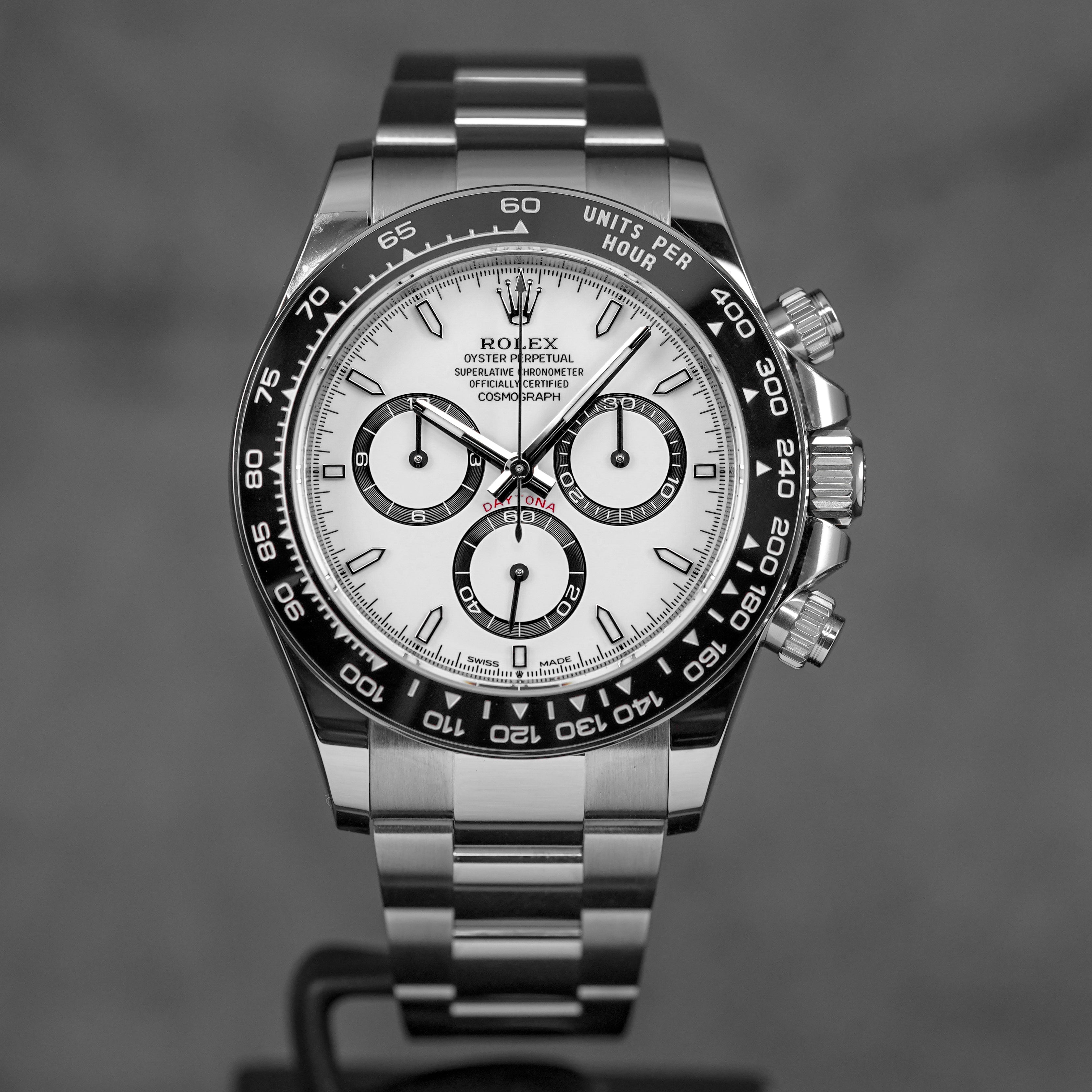 DAYTONA WHITE PANDA CERAMIC RING BEZEL (2026)
