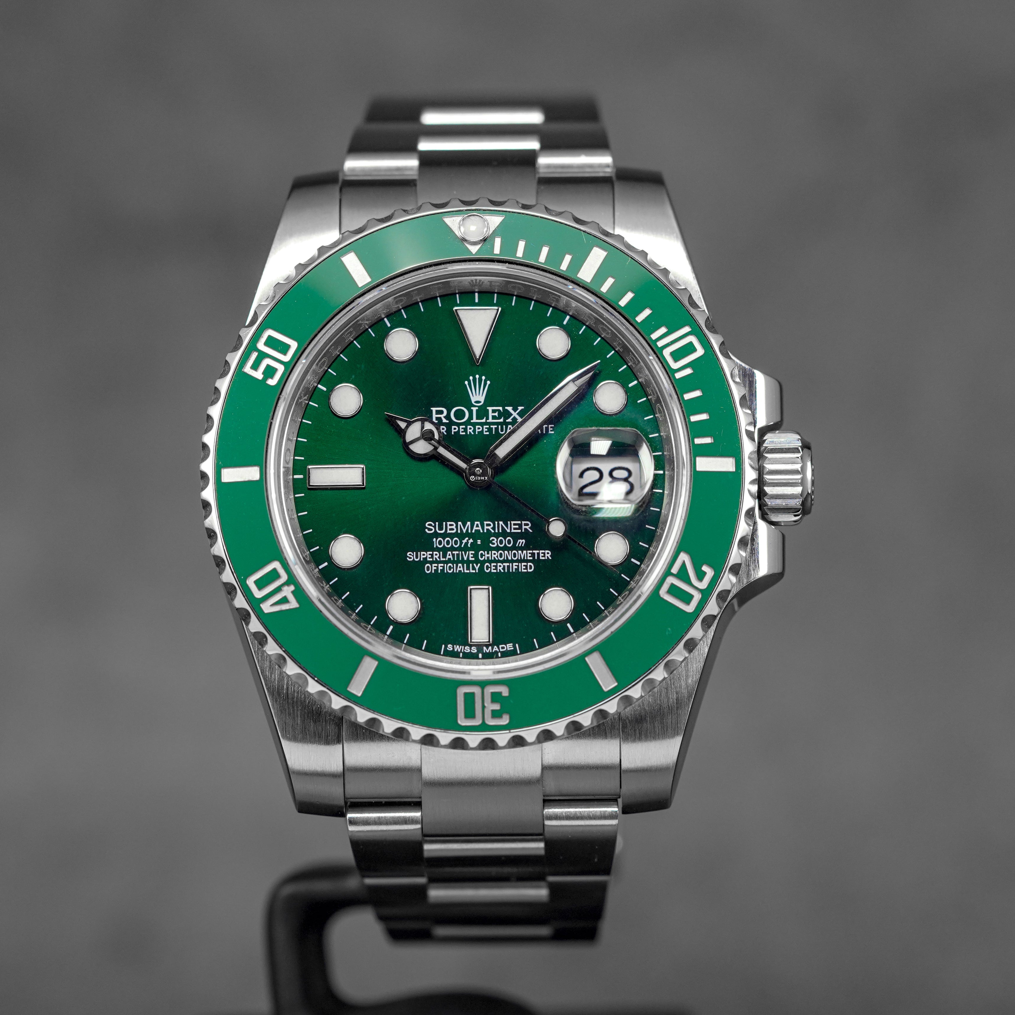 SUBMARINER DATE 40MM 'HULK' (2014)