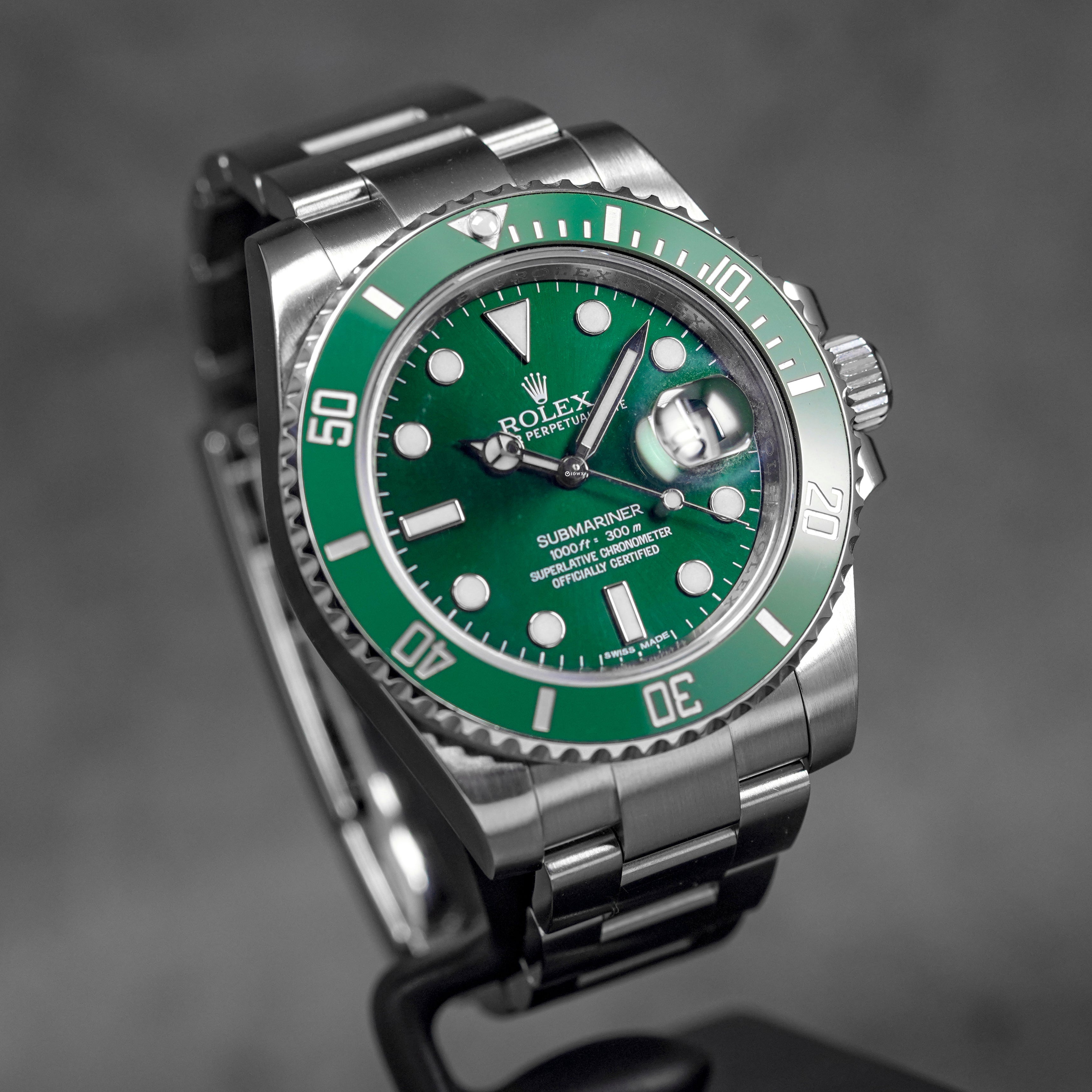 SUBMARINER DATE 40MM 'HULK' (2014)