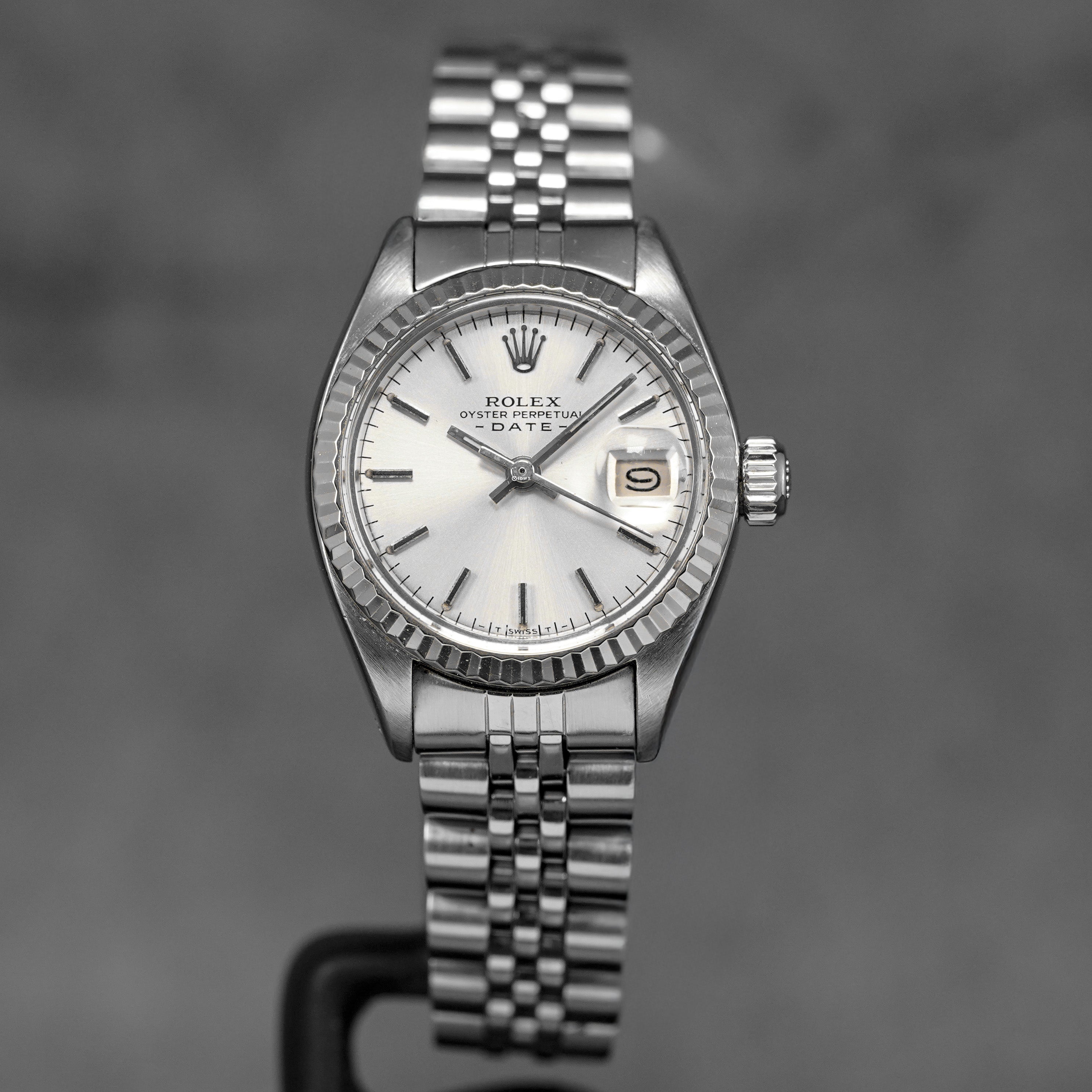 OYSTER PERPETUAL DATE 26MM SILVER DIAL (WATCH ONLY)