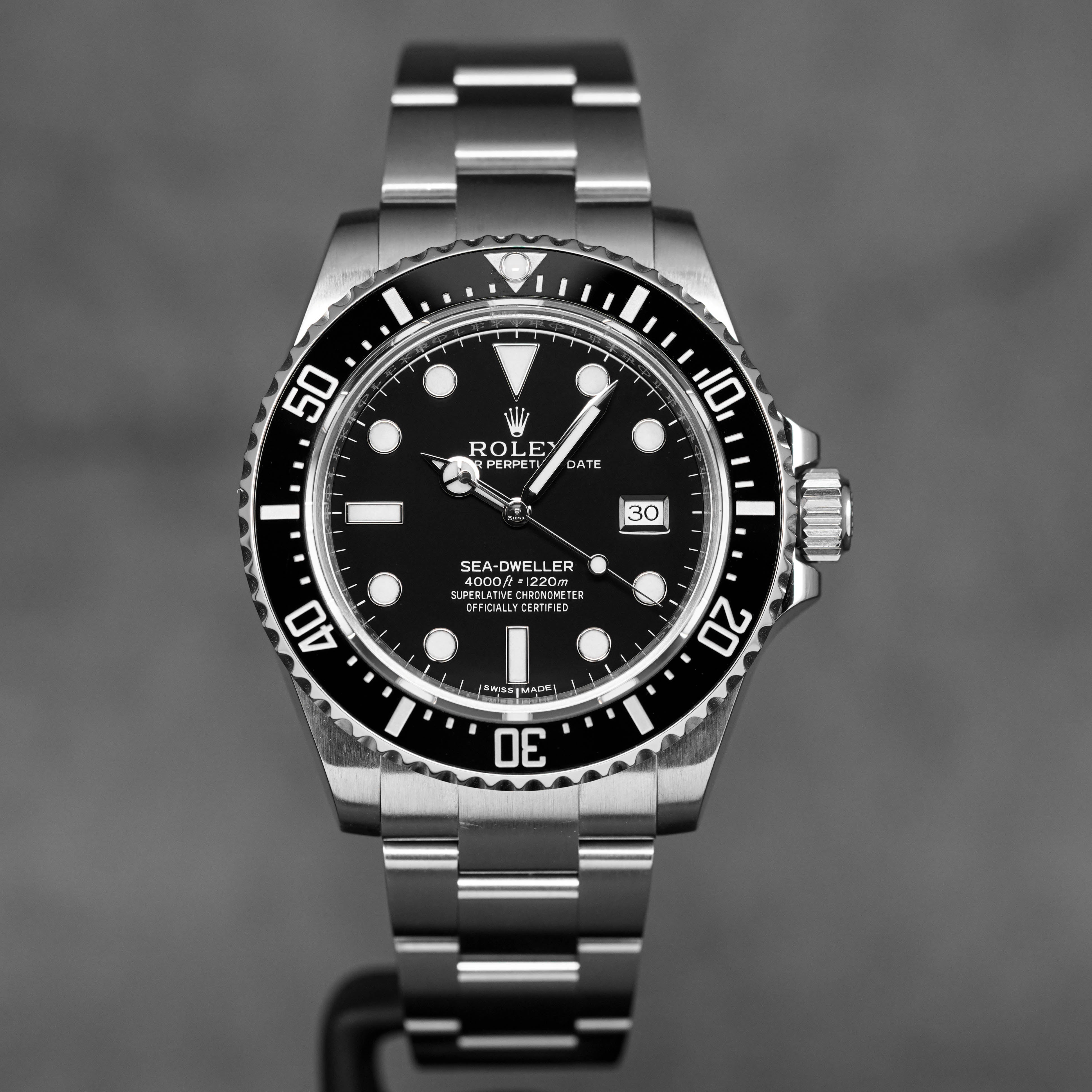 SEA DWELLER 4000 BLACK DIAL (2017)