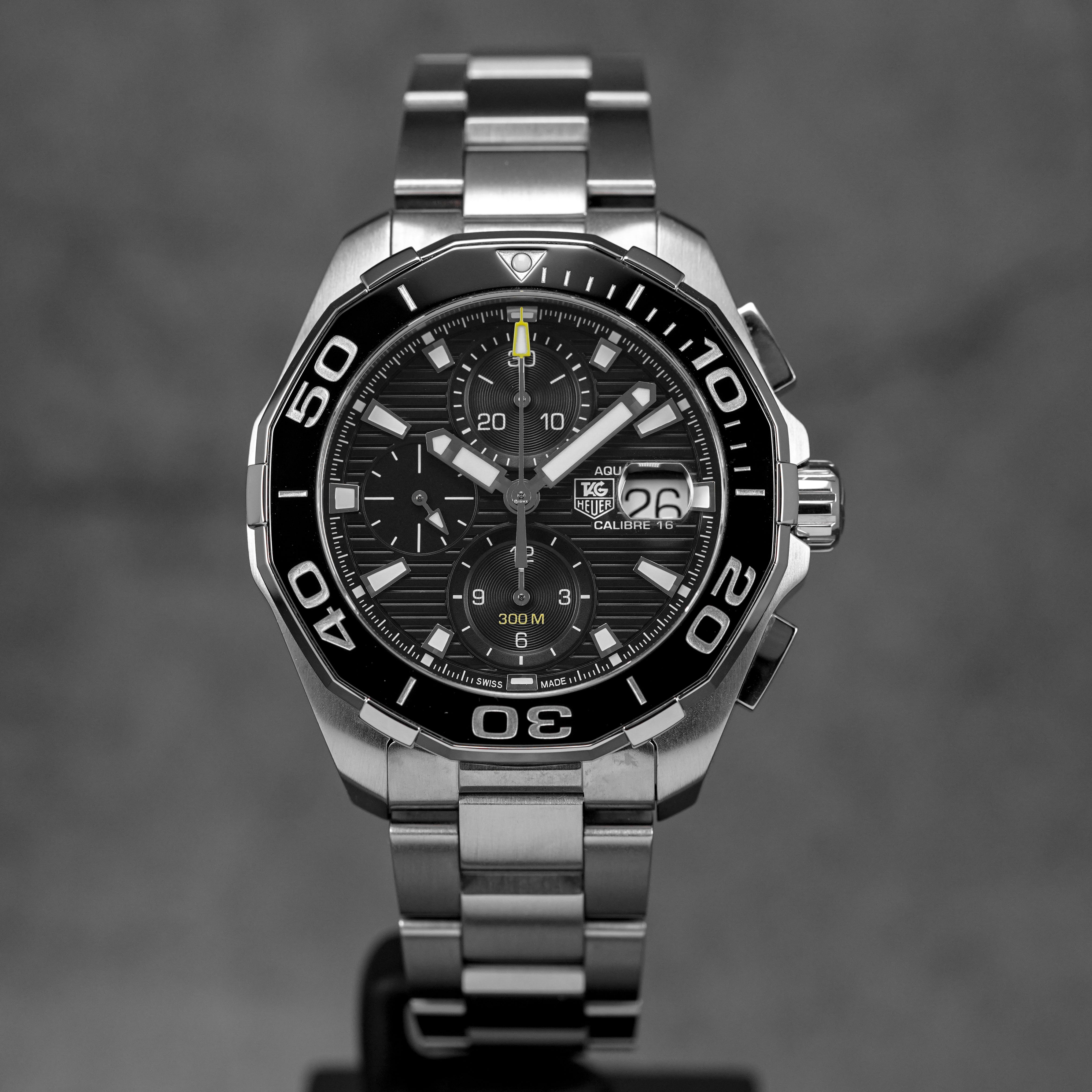 AQUARACER CALIBRE 16 BLACK DIAL (2019)