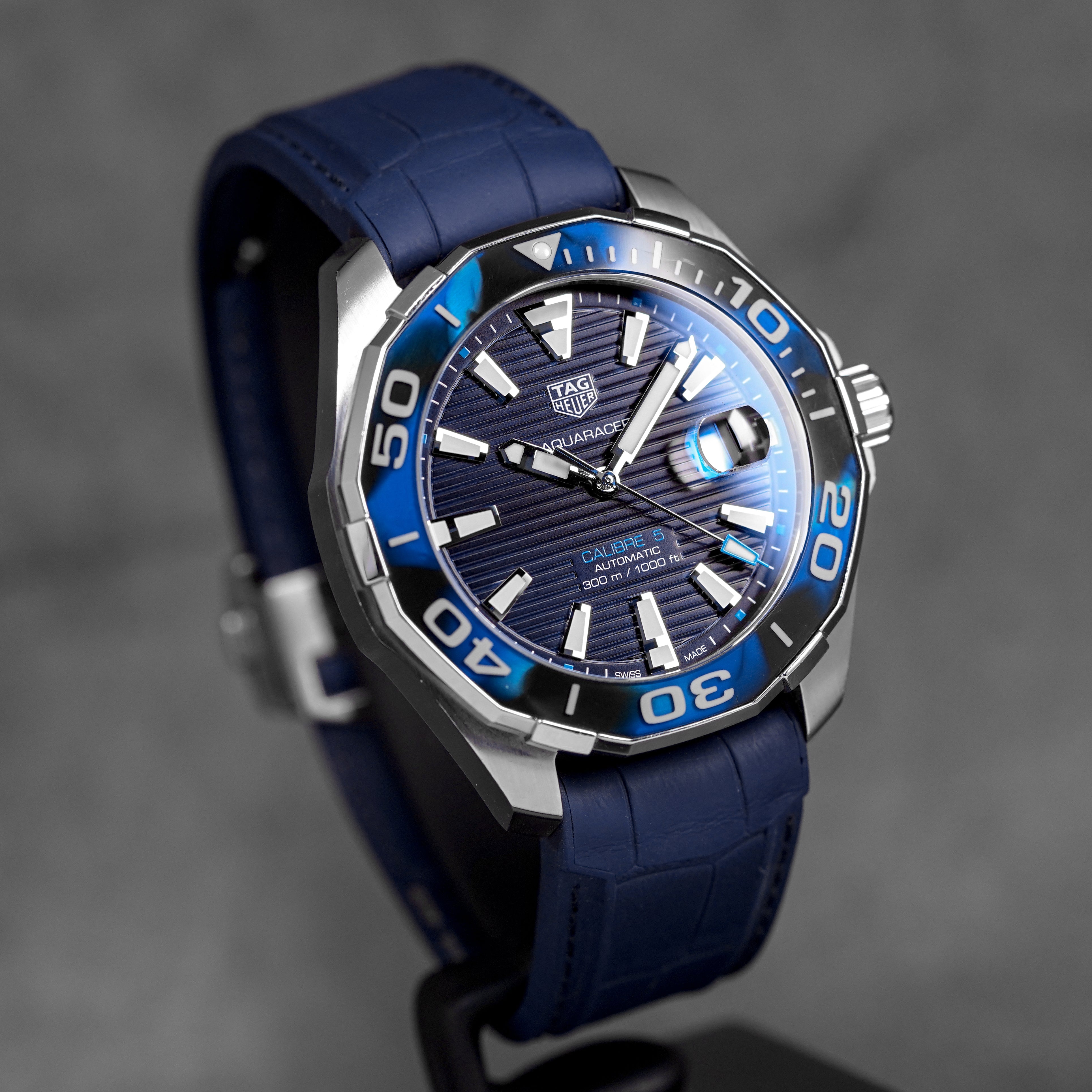 AQUARACER CALIBRE 5 TORTOISE BLUE (2021)