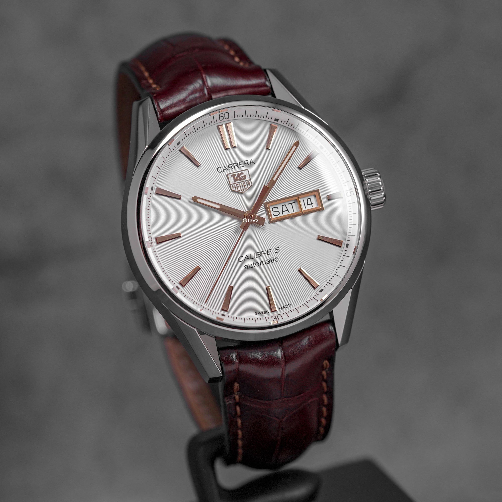 CARRERA CALIBRE 5 DAY-DATE WHITE DIAL (WATCH ONLY)