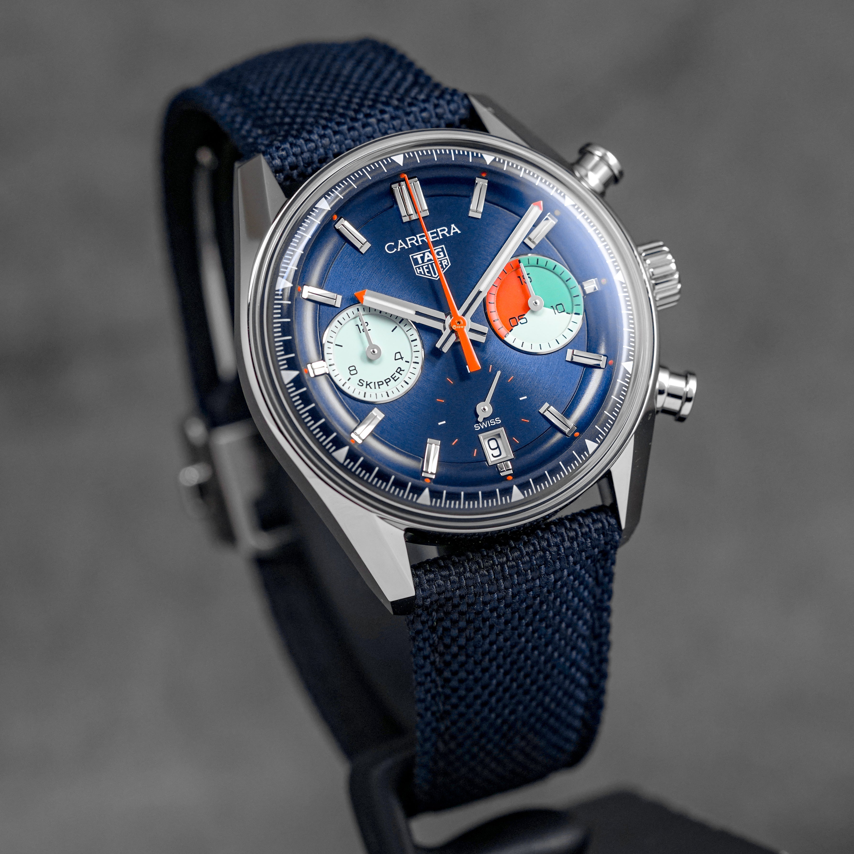 CARRERA CHRONOGRAPH SKIPPER BLUE DIAL (2024)