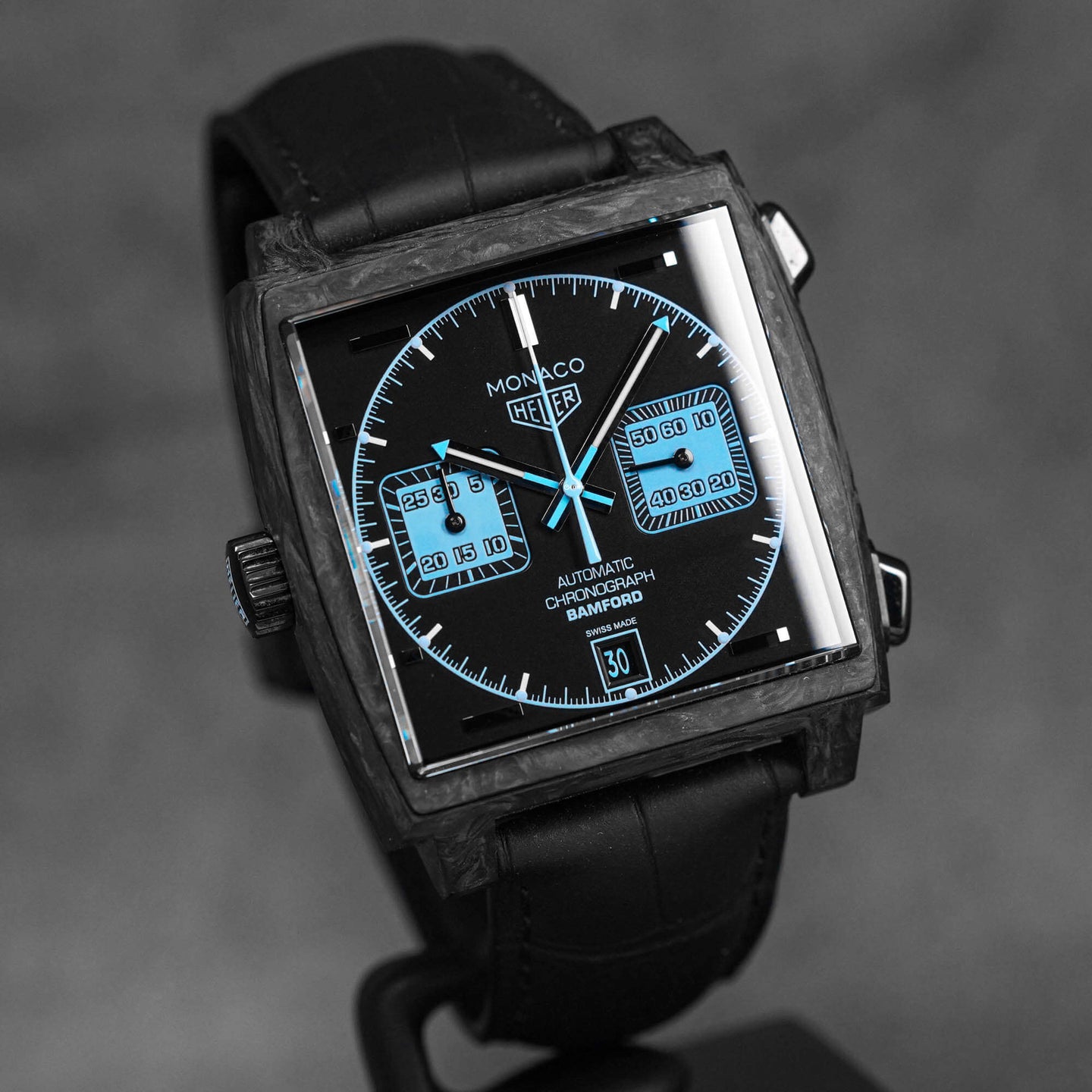 MONACO CALIBRE 11 CARBON 'BAMFORD' LIMITED EDITION (2018)