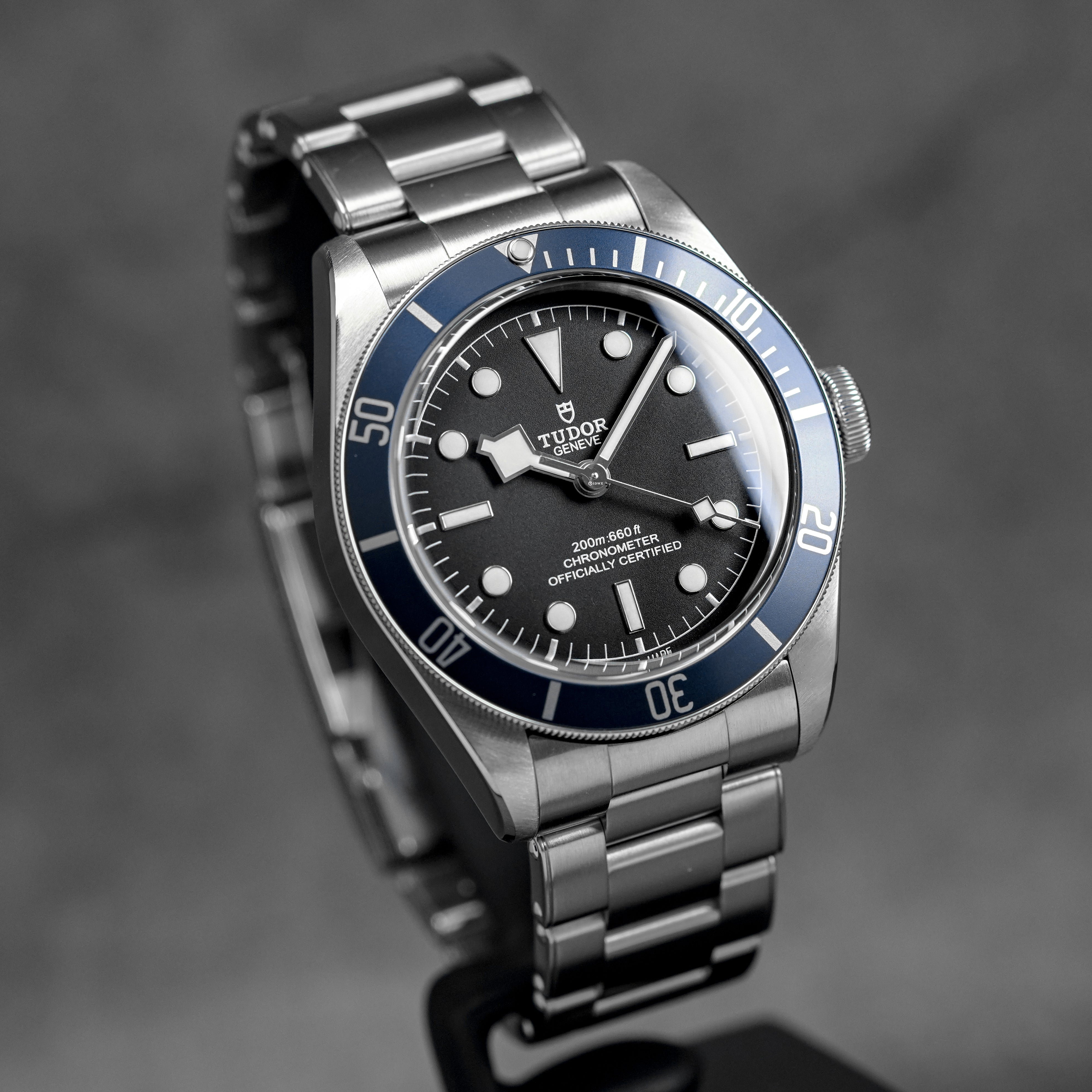 HERITAGE BLACK BAY BLACK DIAL BLUE BEZEL (2020)