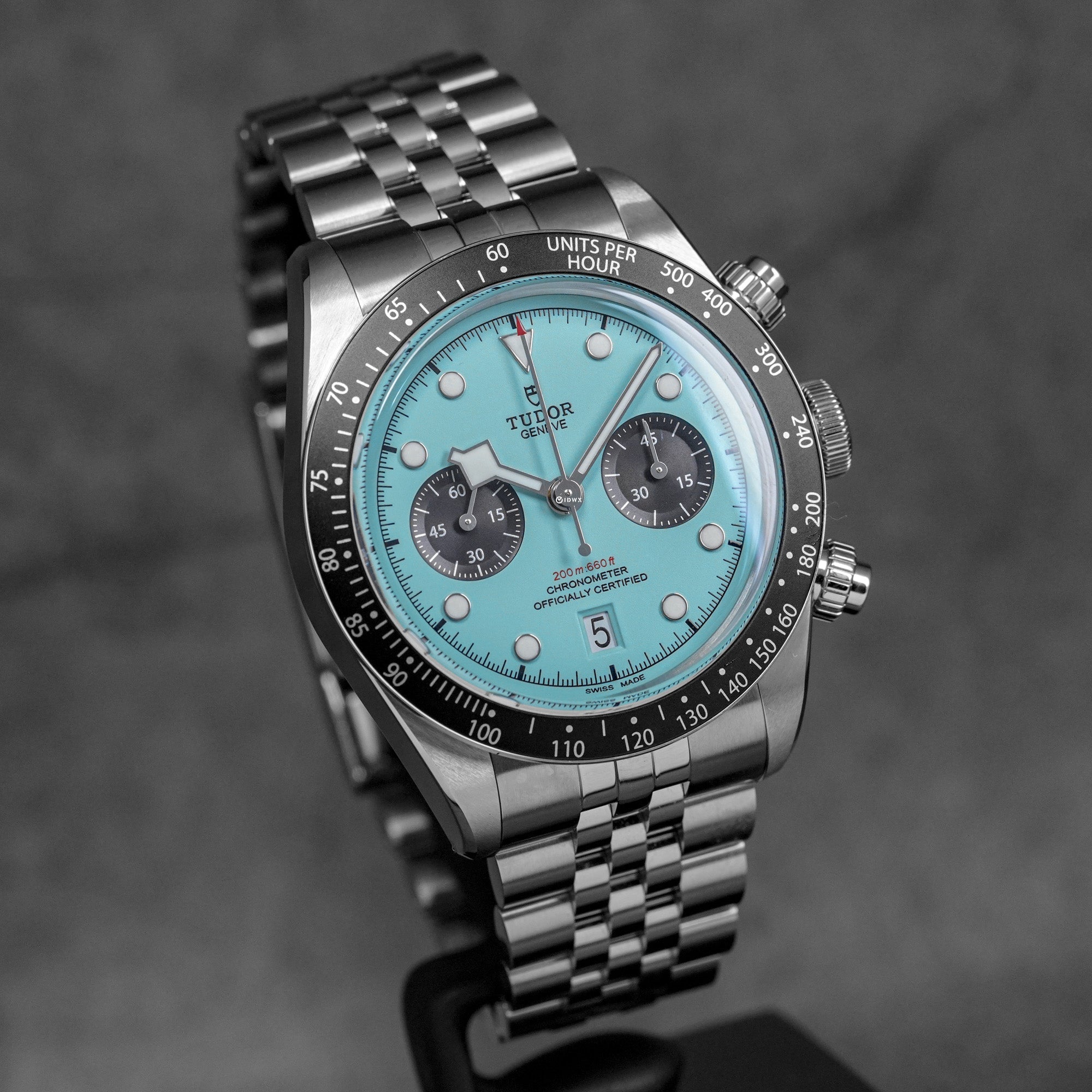 BLACK BAY CHRONO 'FLAMINGO' BLUE TURQUOISE DIAL (2025)