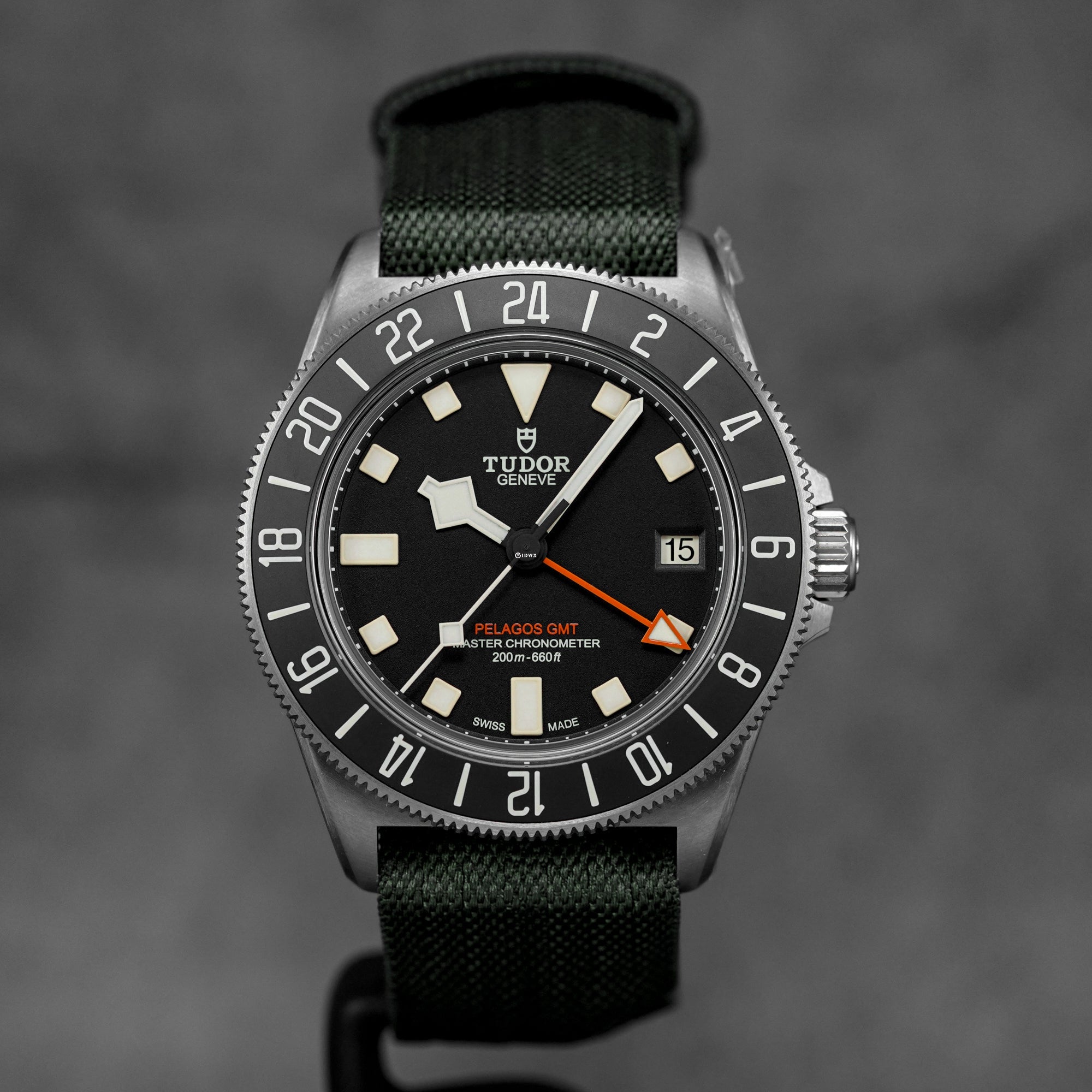PELAGOS FXD GMT TITANIUM BLACK DIAL (2026)