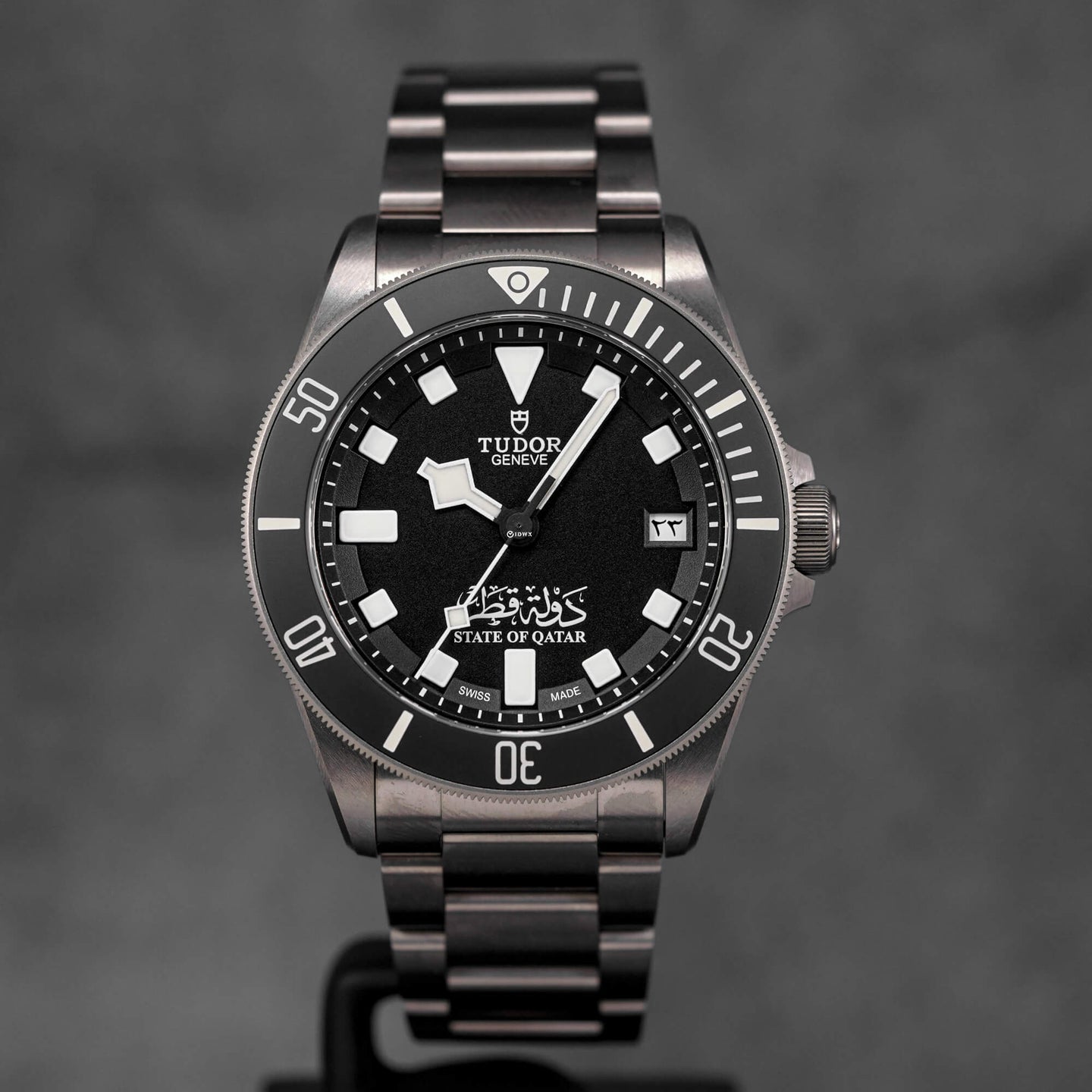 PELAGOS TITANIUM BLACK DIAL 'STATE OF QATAR' (2021)