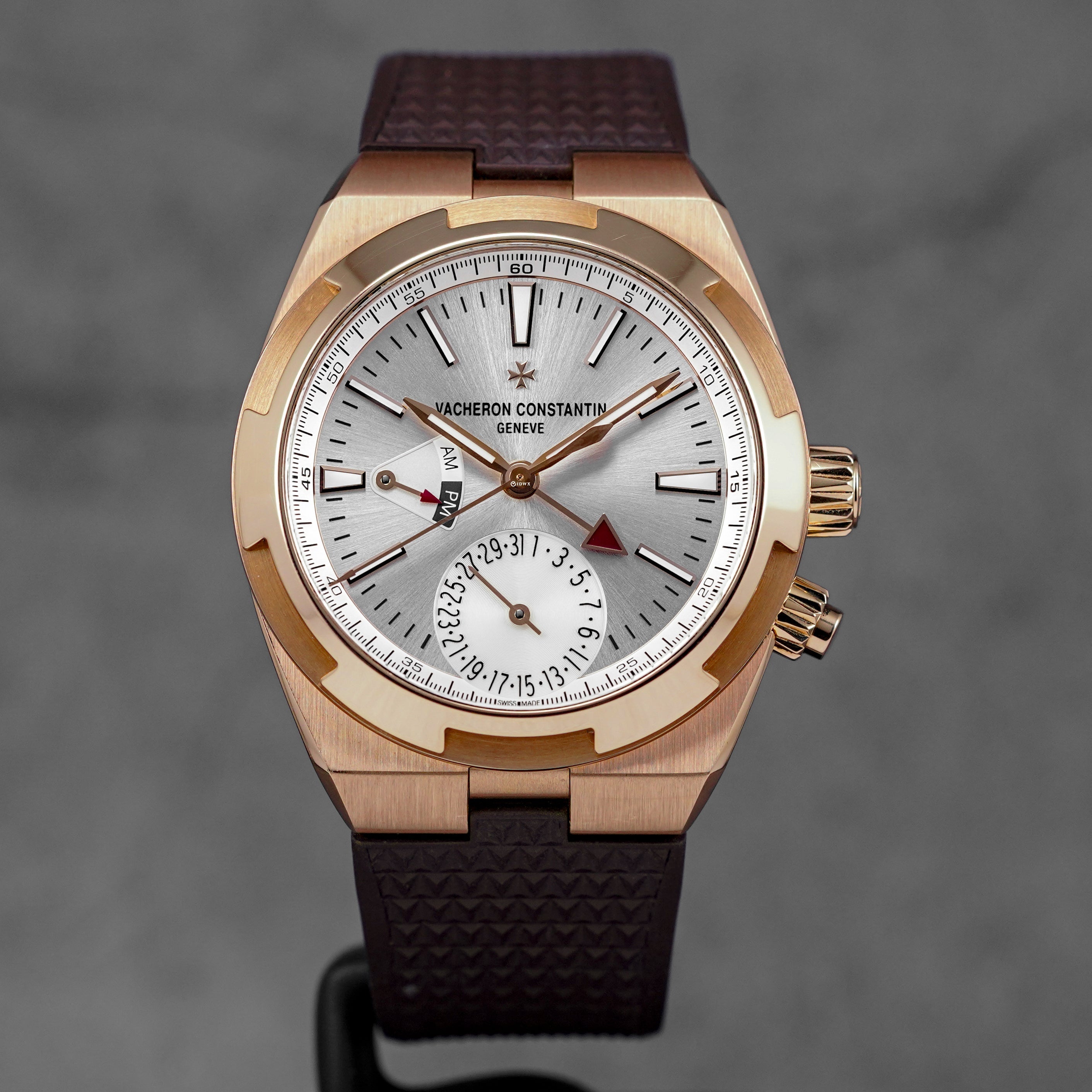 OVERSEAS DUALTIME ROSEGOLD SILVER DIAL (2021)