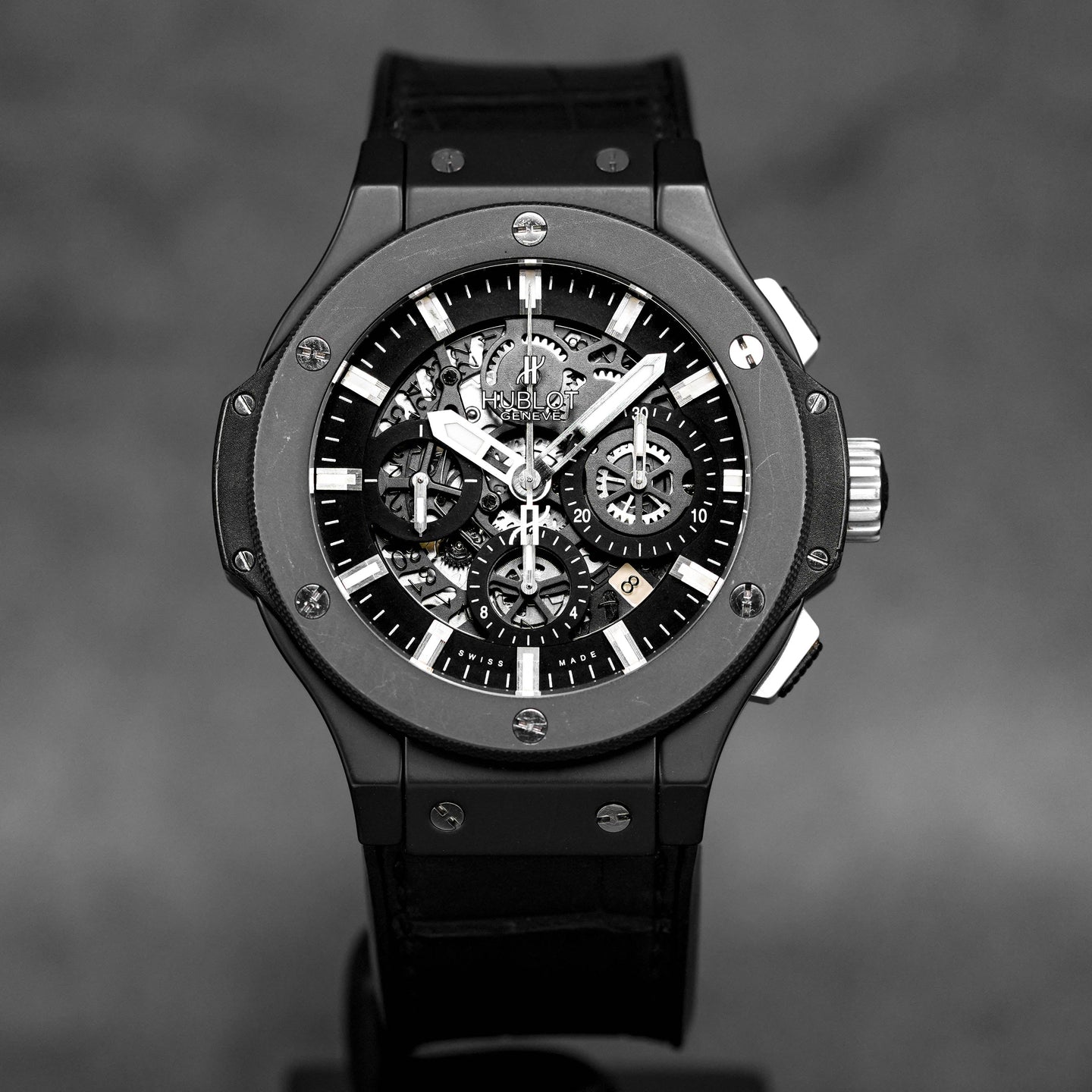 BIG BANG 44MM AERO BANG BLACK MAGIC CERAMIC (2013)